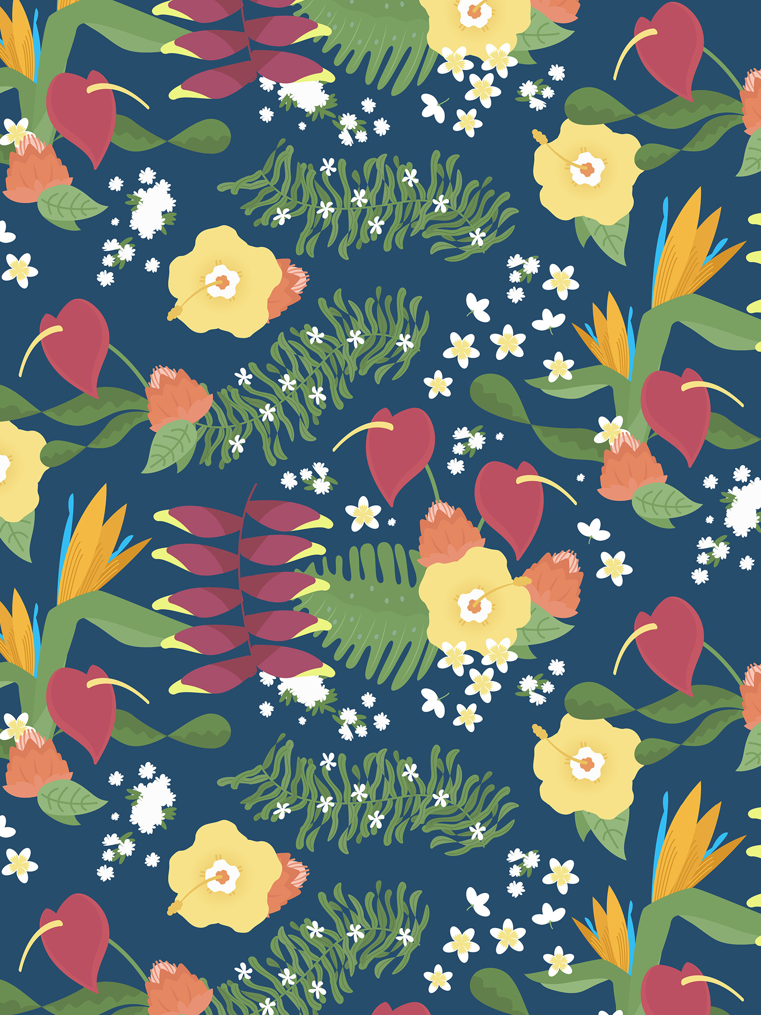 1536x2048 ... received on my newest patterns, I've decided to make select prints  available for your phone an tablet backgrounds. This first release feature  a floral ...