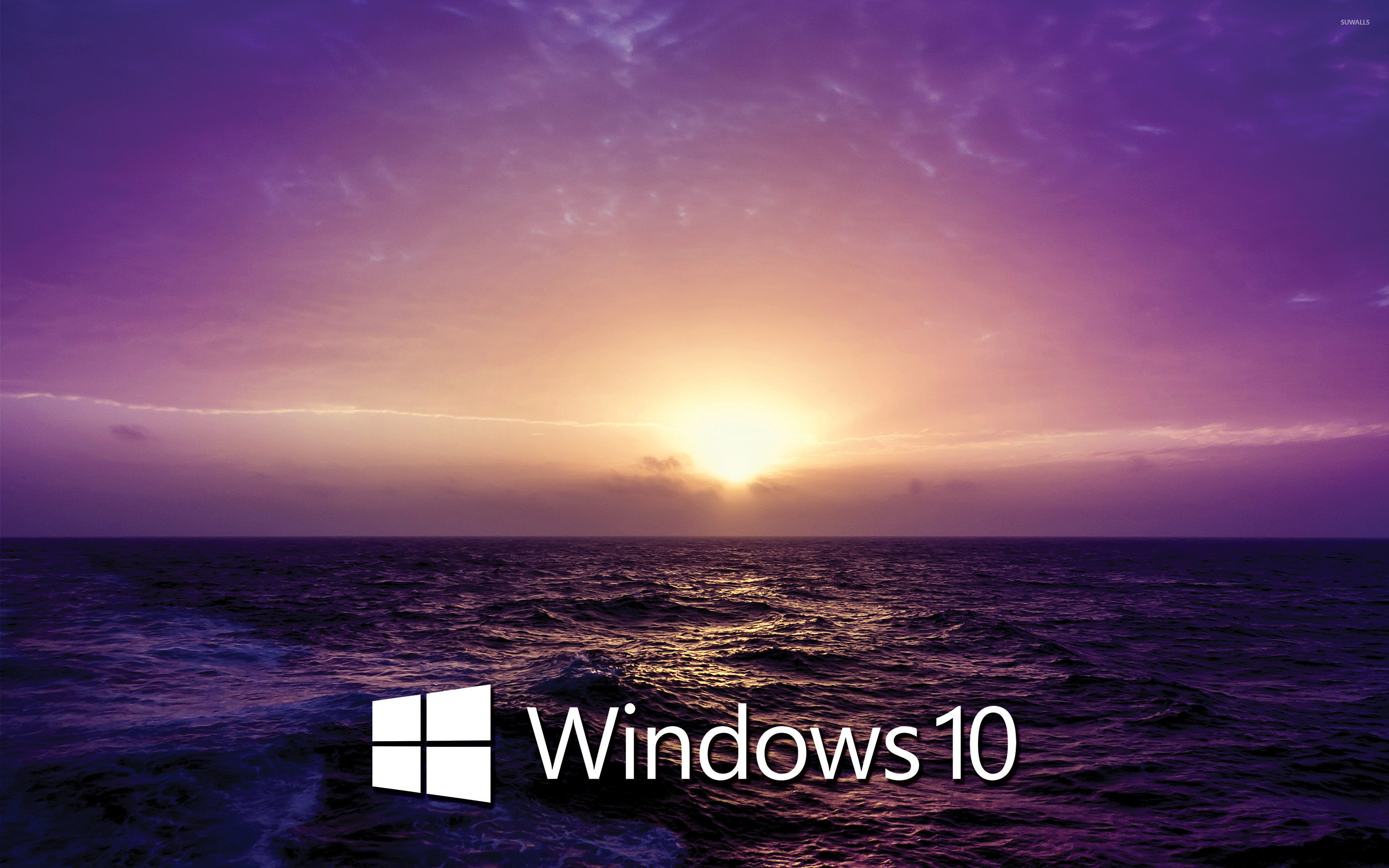 2880x1800 Source Windows 10 Redstone Wallpapers Wallpapersafari Windows 1 0 Wall  Source Â· Windows 10 text logo on the purple sunset wallpaper purple