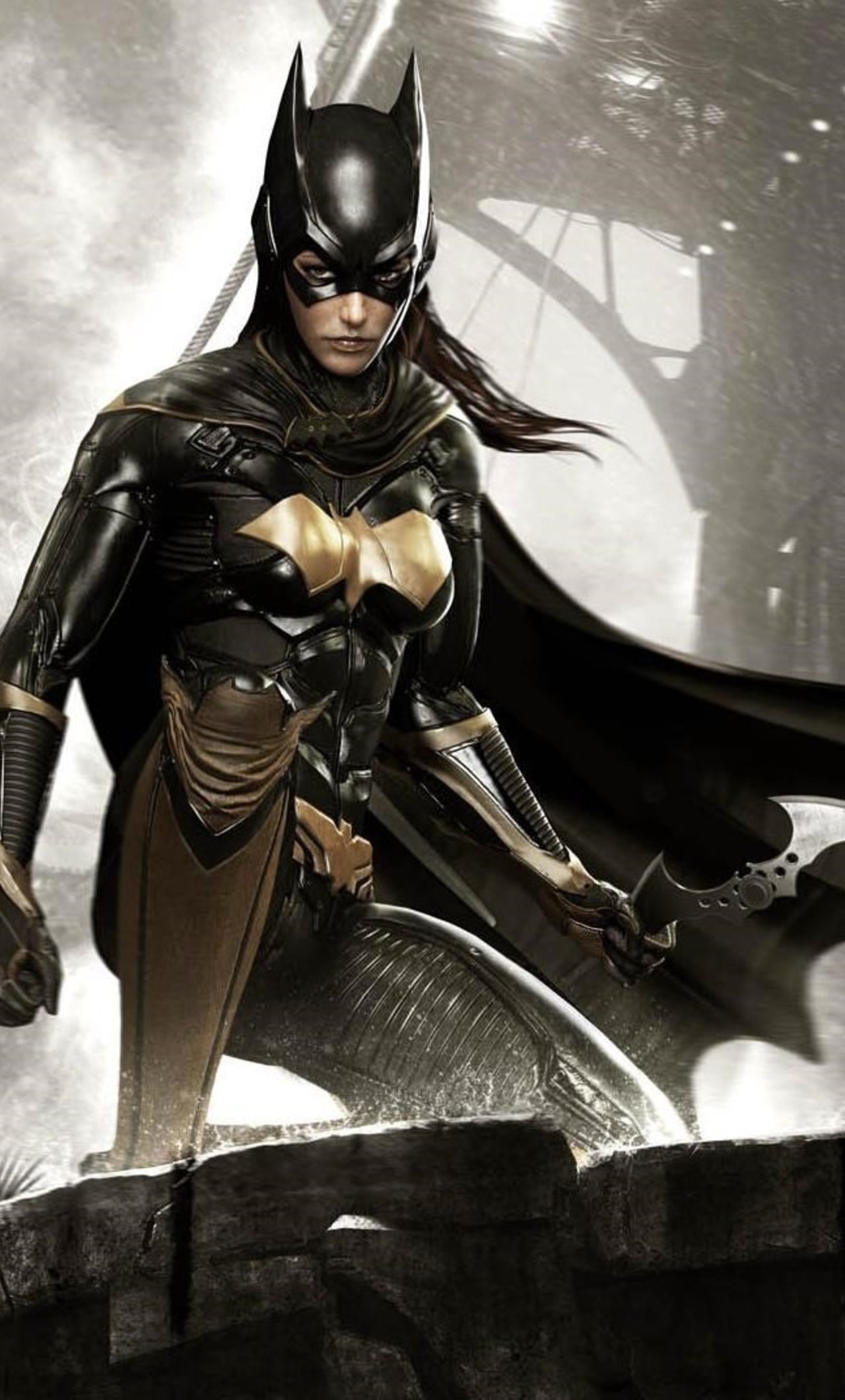 1280x2120 Batman Arkham Knight Batgirl (iPhone 6+)