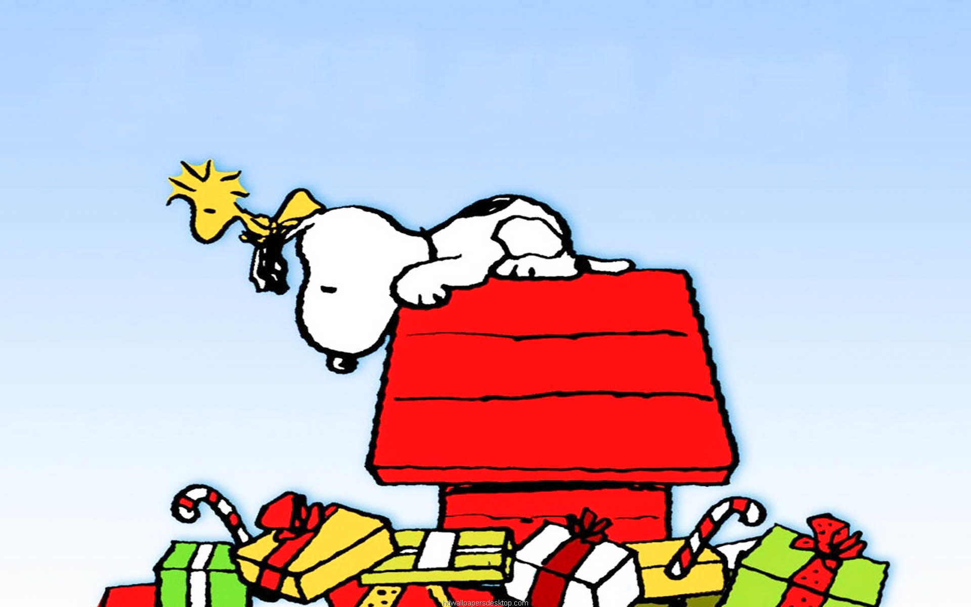 1920x1200 Free Download HD Snoopy Wallpapers.