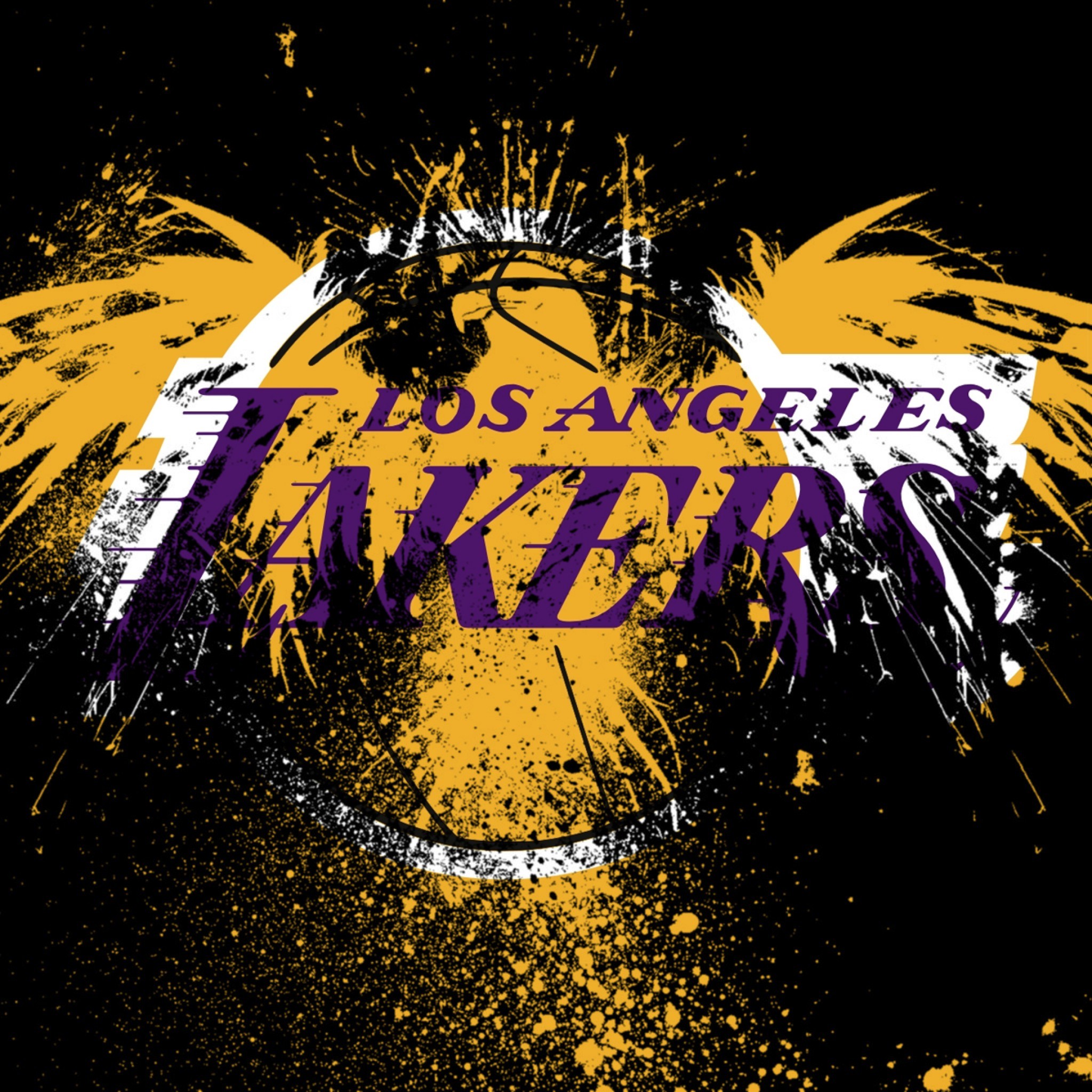 2048x2048 Back to post Download Browse Gallery Â». Download los angeles lakers logo  background ...