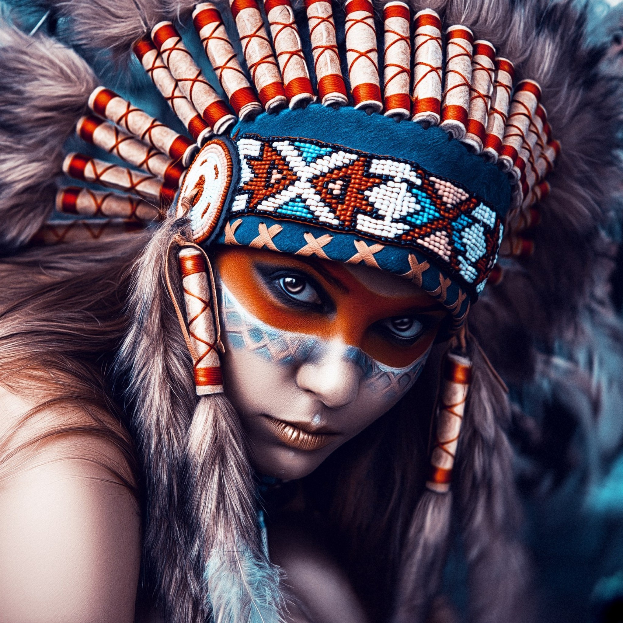 2048x2048 Photography / Native American Wallpaper