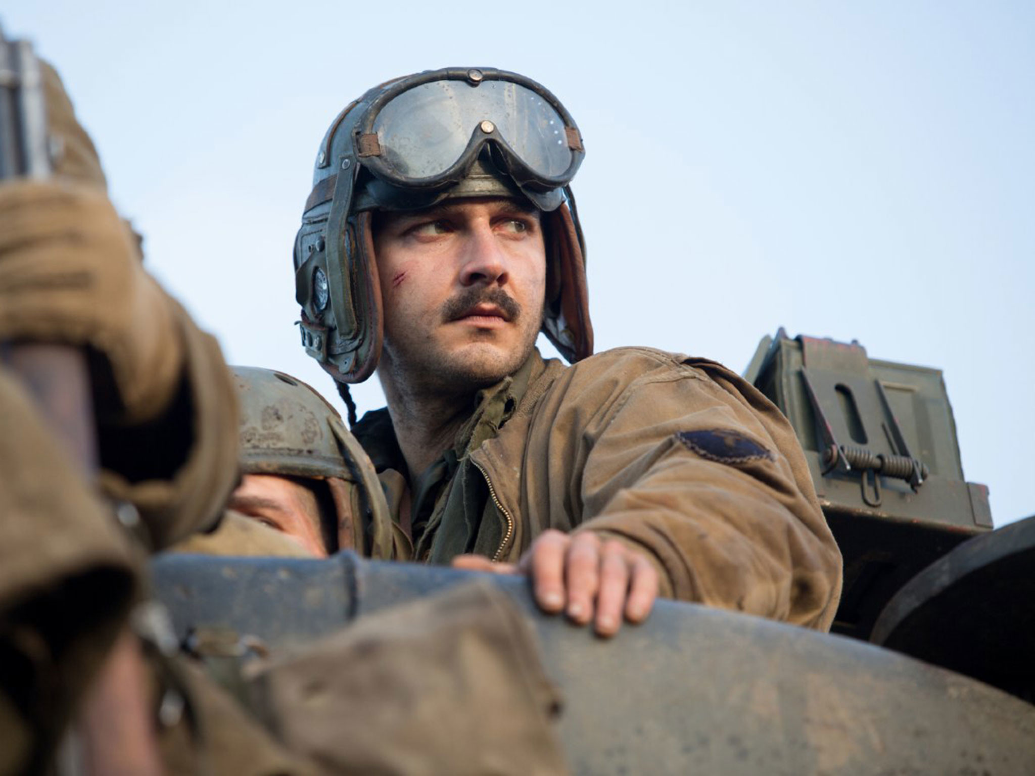 2048x1536 Shia Labeouf found God on the set of new war movie Fury and credits co-star  Brad Pitt and director David Ayer with helping him achieve a new level of  ...
