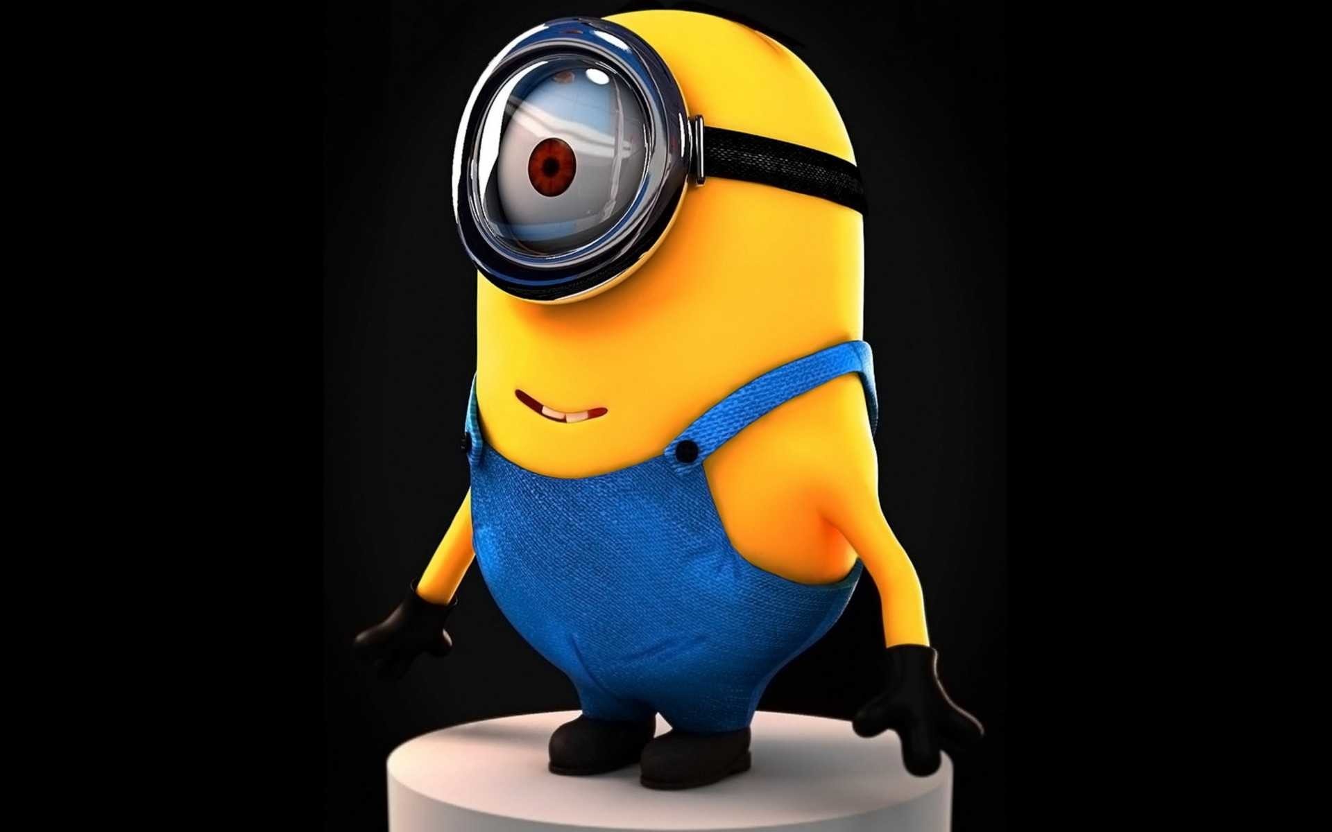 Wallpaper Two Minions Holding Black and Gray Camera, Background - Download  Free Image