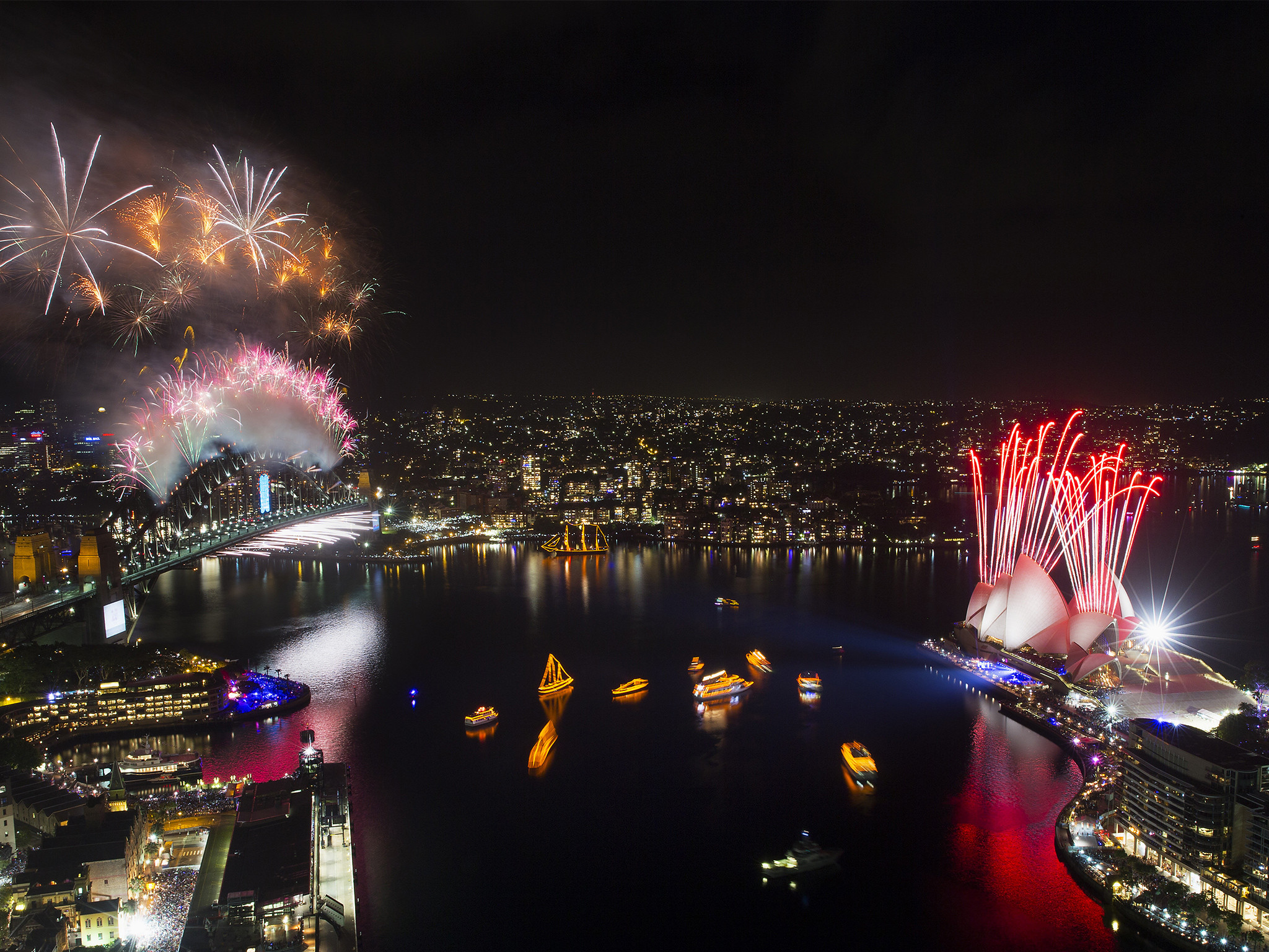 2048x1536 New Year's Eve in Sydney