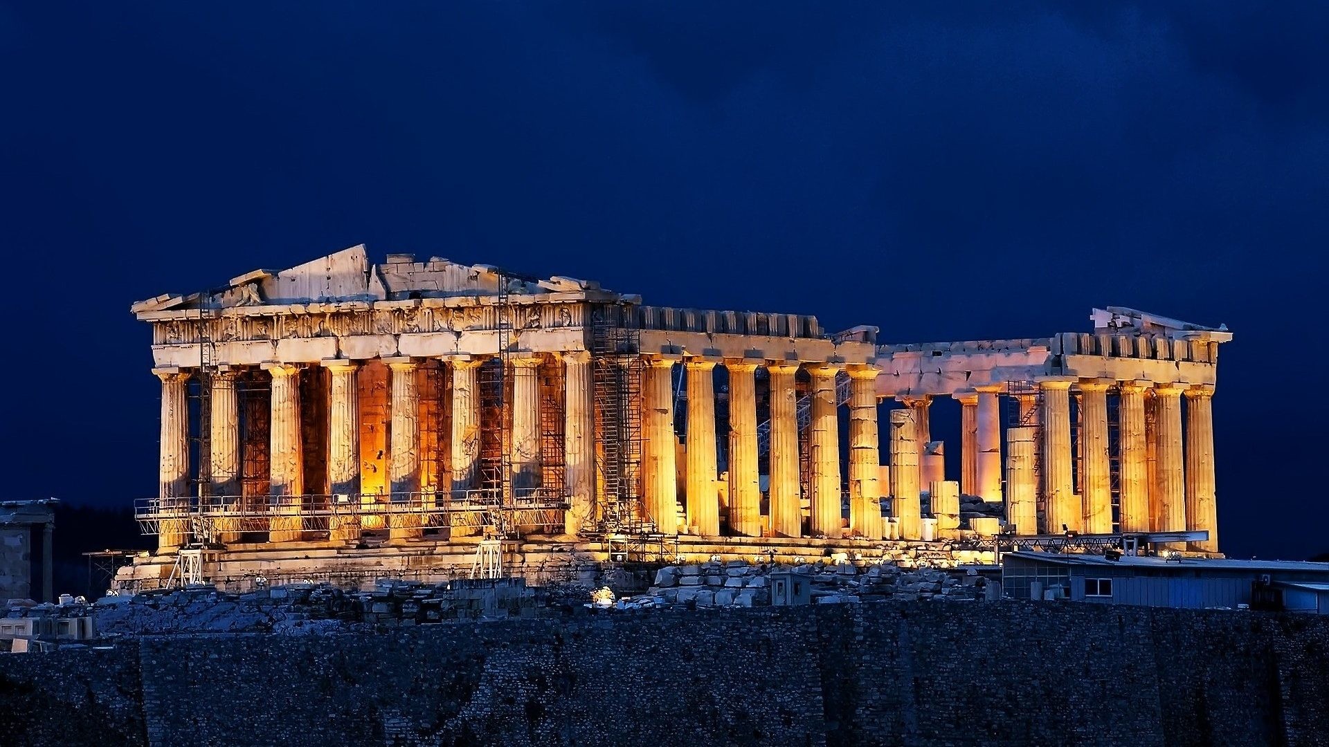 1920x1080 Monuments - Greece Acropolis Athens Building Old Ruin Photo Gallery for HD  16:9 High