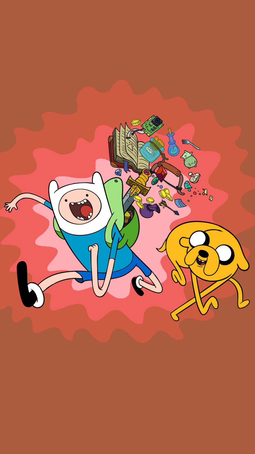 1080x1920 1920x1080 Adventure Time Wallpaper