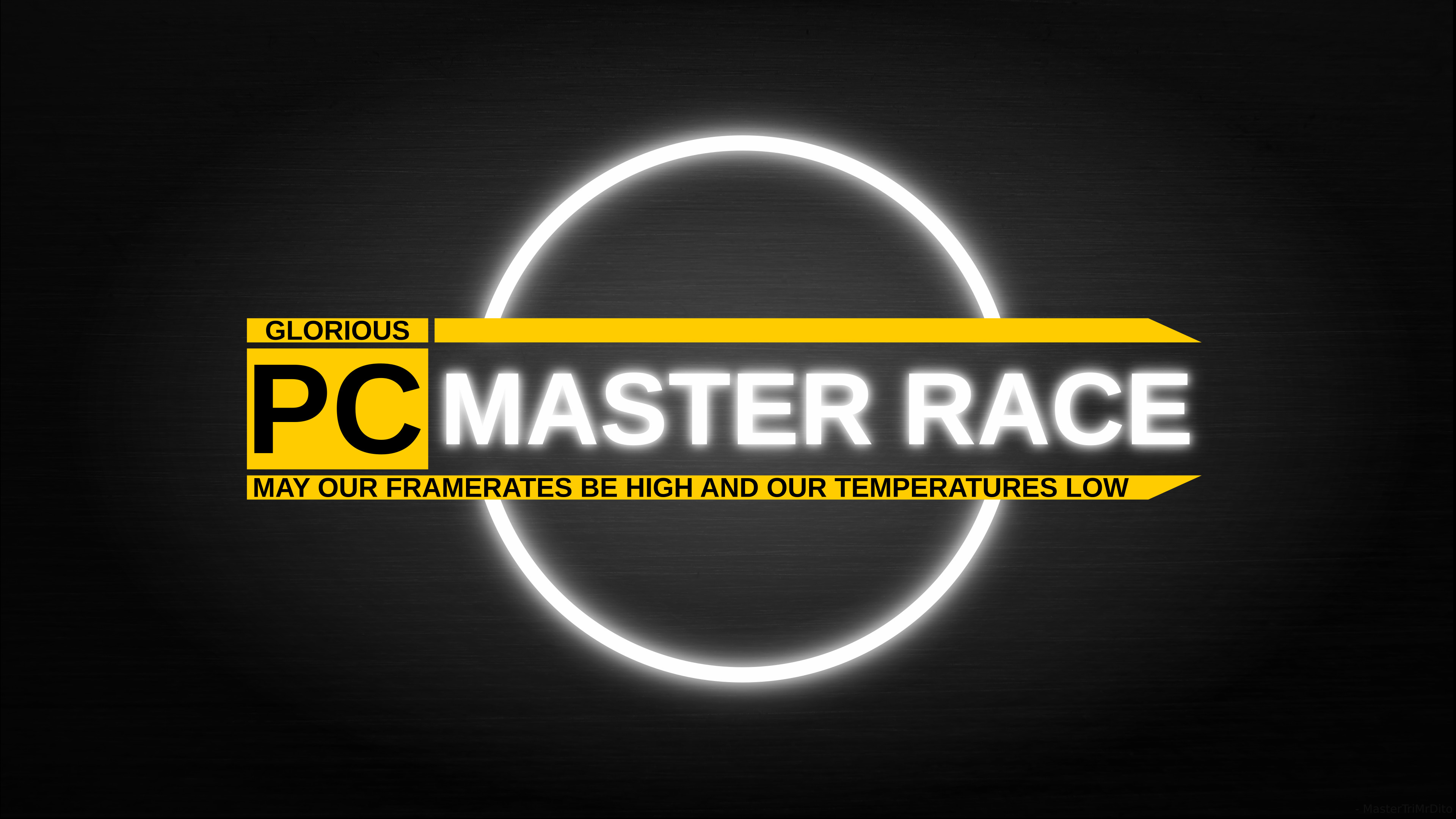 3840x2160 PC Master Race wallpapers (fixed)