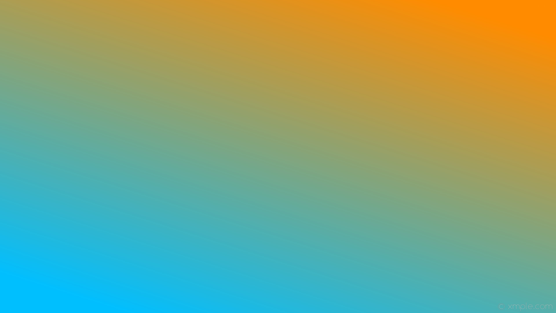 1920x1080 wallpaper linear orange gradient blue dark orange deep sky blue #ff8c00  #00bfff 45Â°