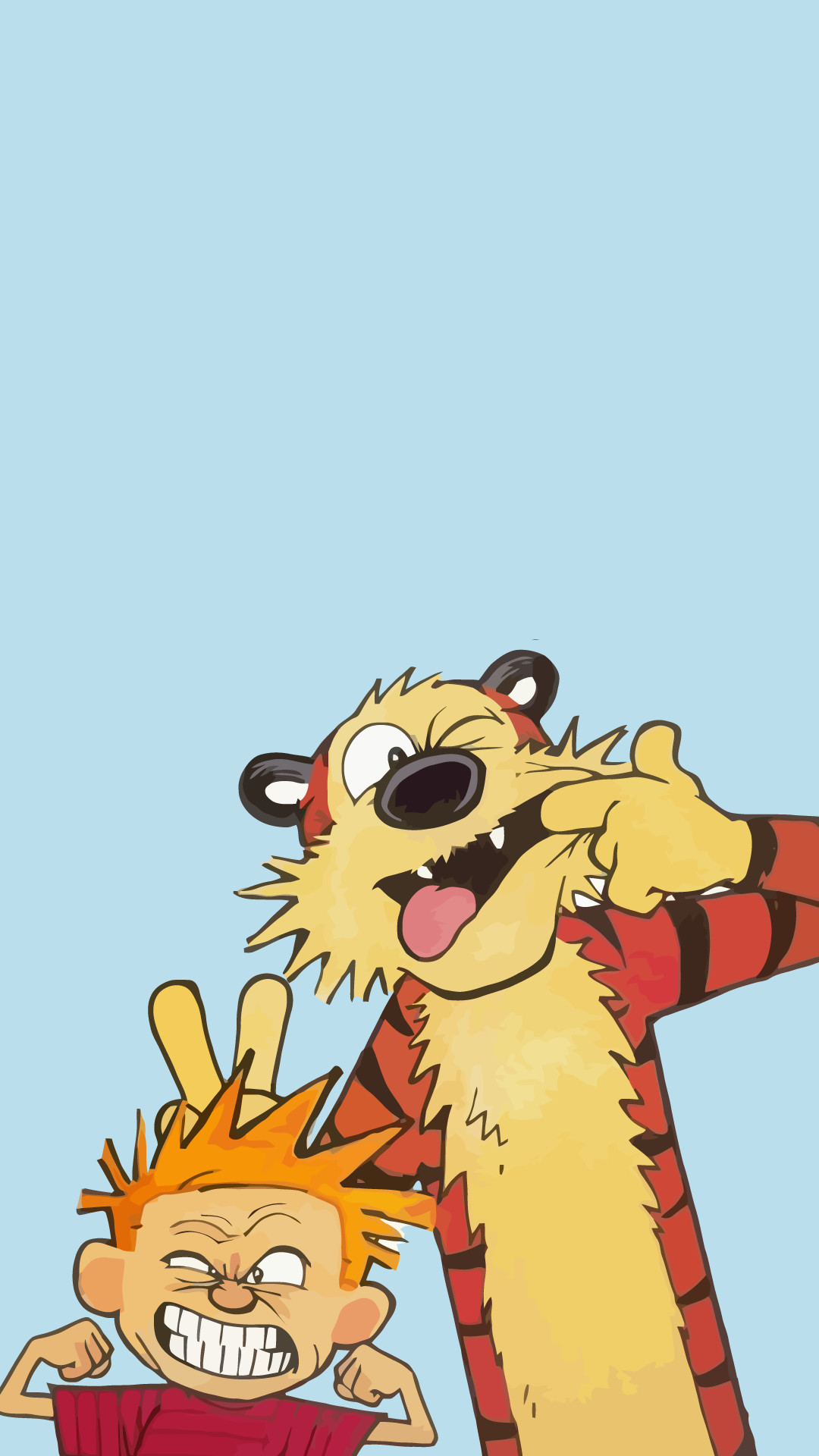 1080x1920 Calvin and Hobbes Wallpaper
