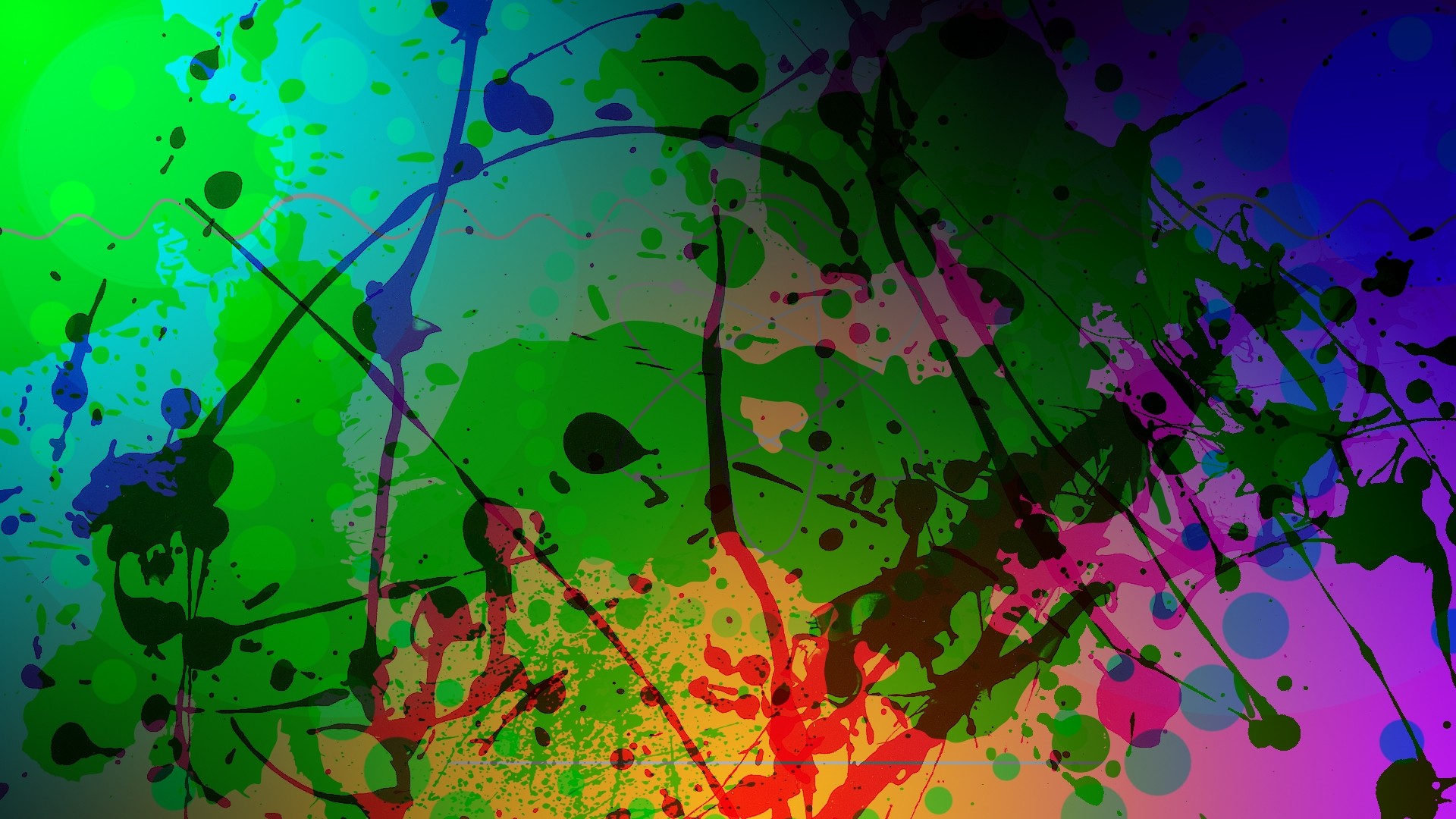 1920x1080  Wallpaper abstract, colorful, blur