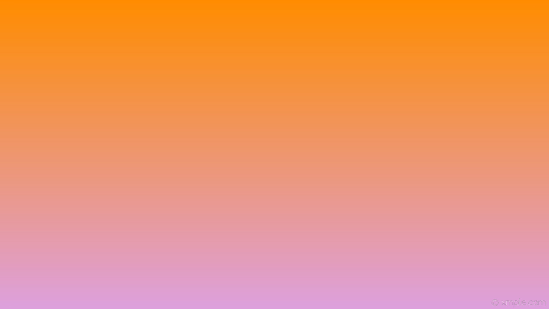 1920x1080 wallpaper linear orange purple gradient plum dark orange #dda0dd #ff8c00  270Â°