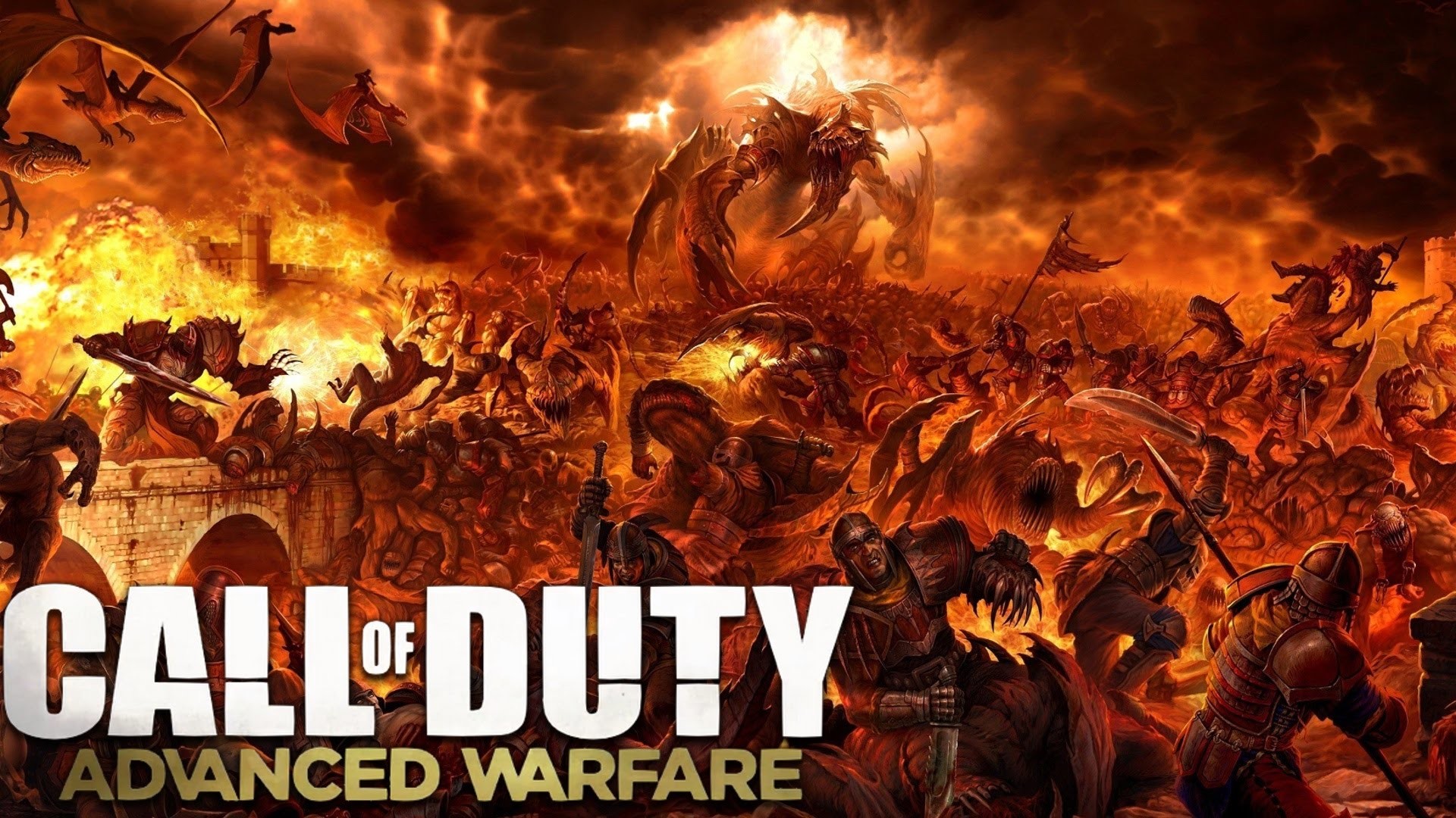1920x1080 Call Of Duty Advanced Warfare Zombies Wallpaper