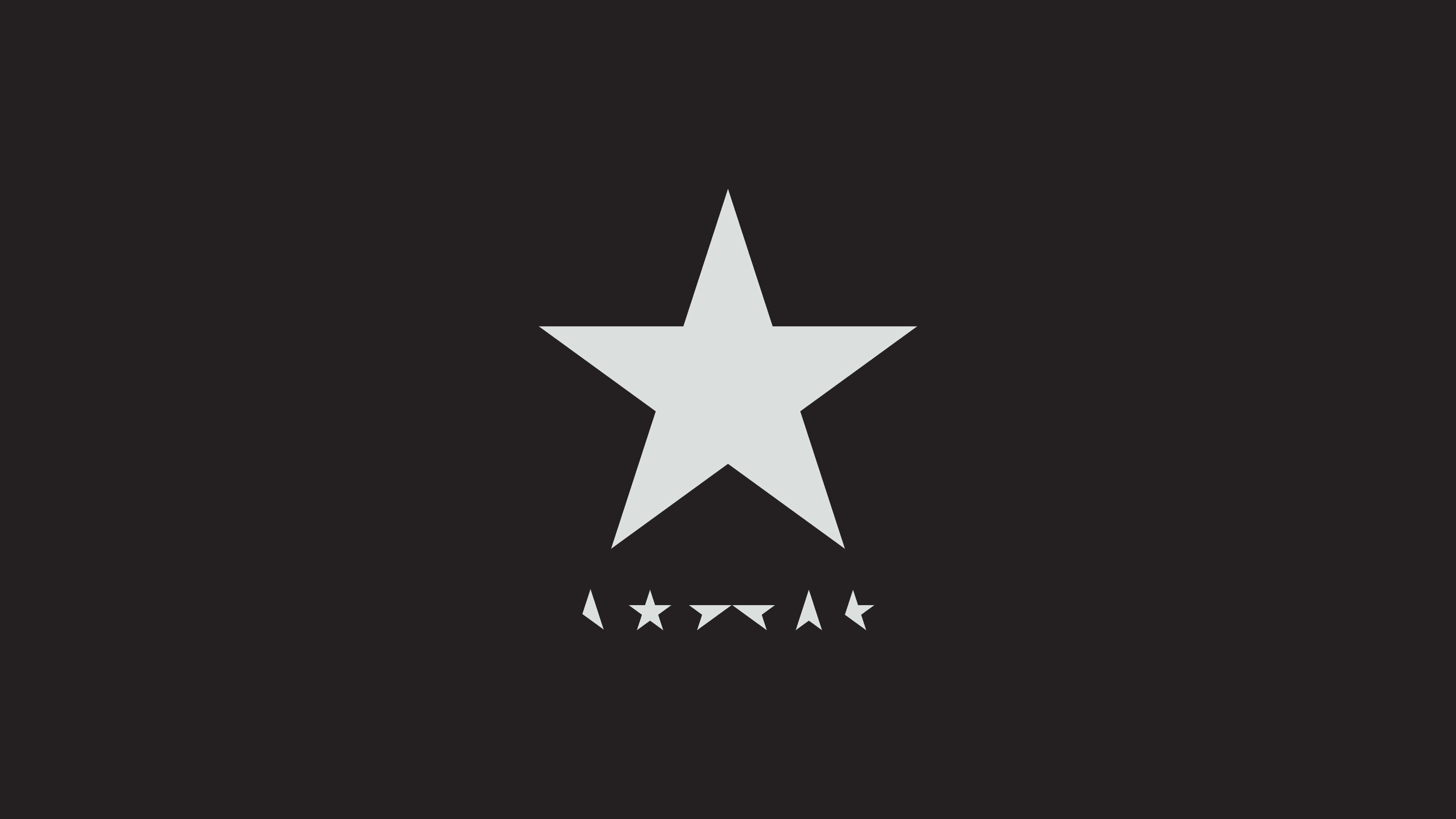 3840x2160 David Bowie - Blackstar (Inverted)