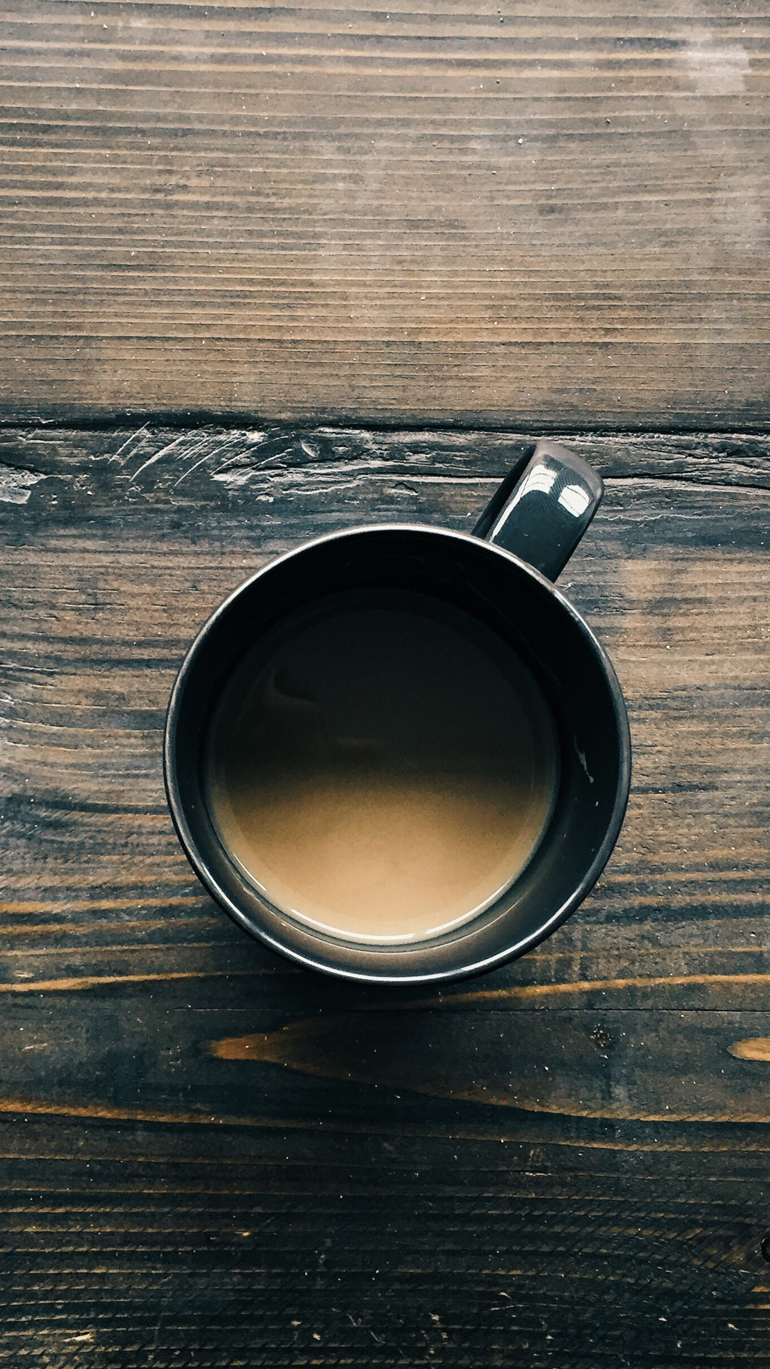 1080x1920 Coffee Cup On Wooden Table iPhone 6 wallpaper