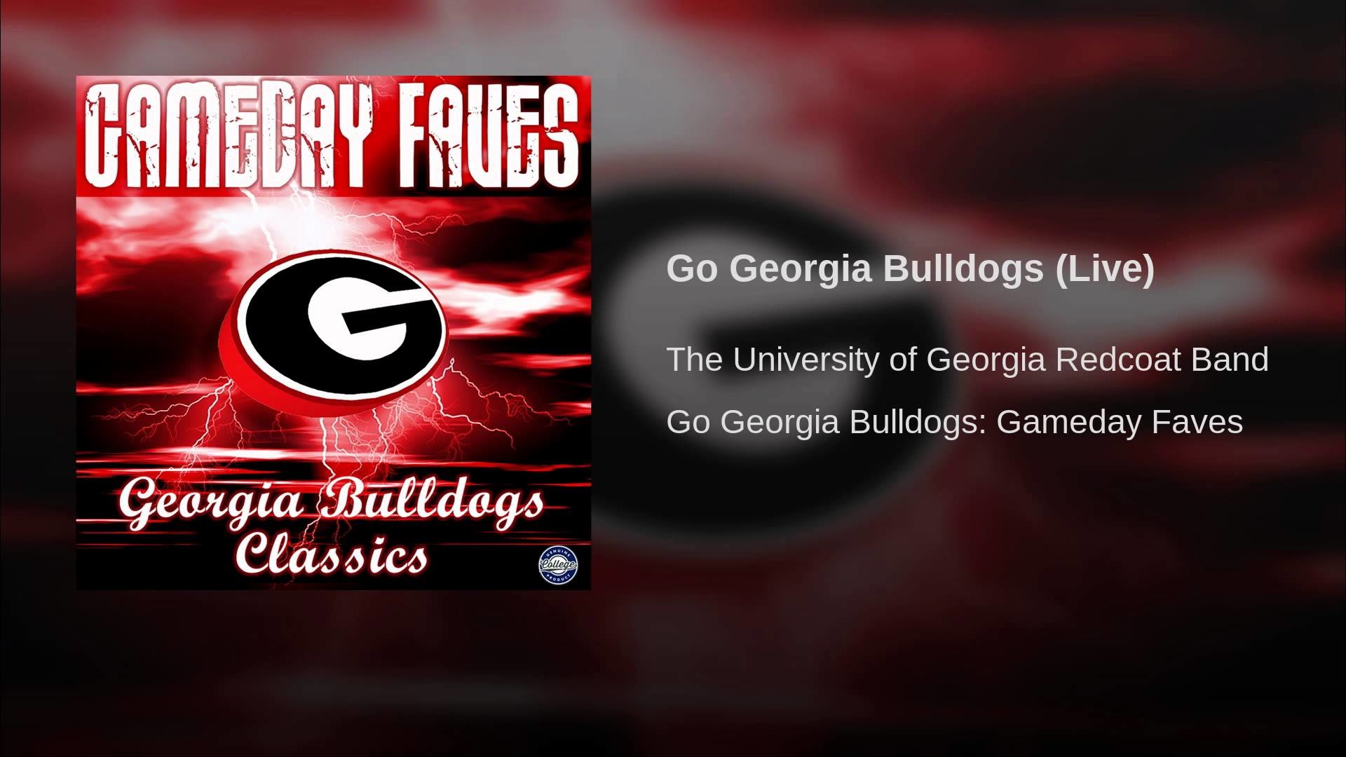 1920x1080 Go Georgia Bulldogs (Live)