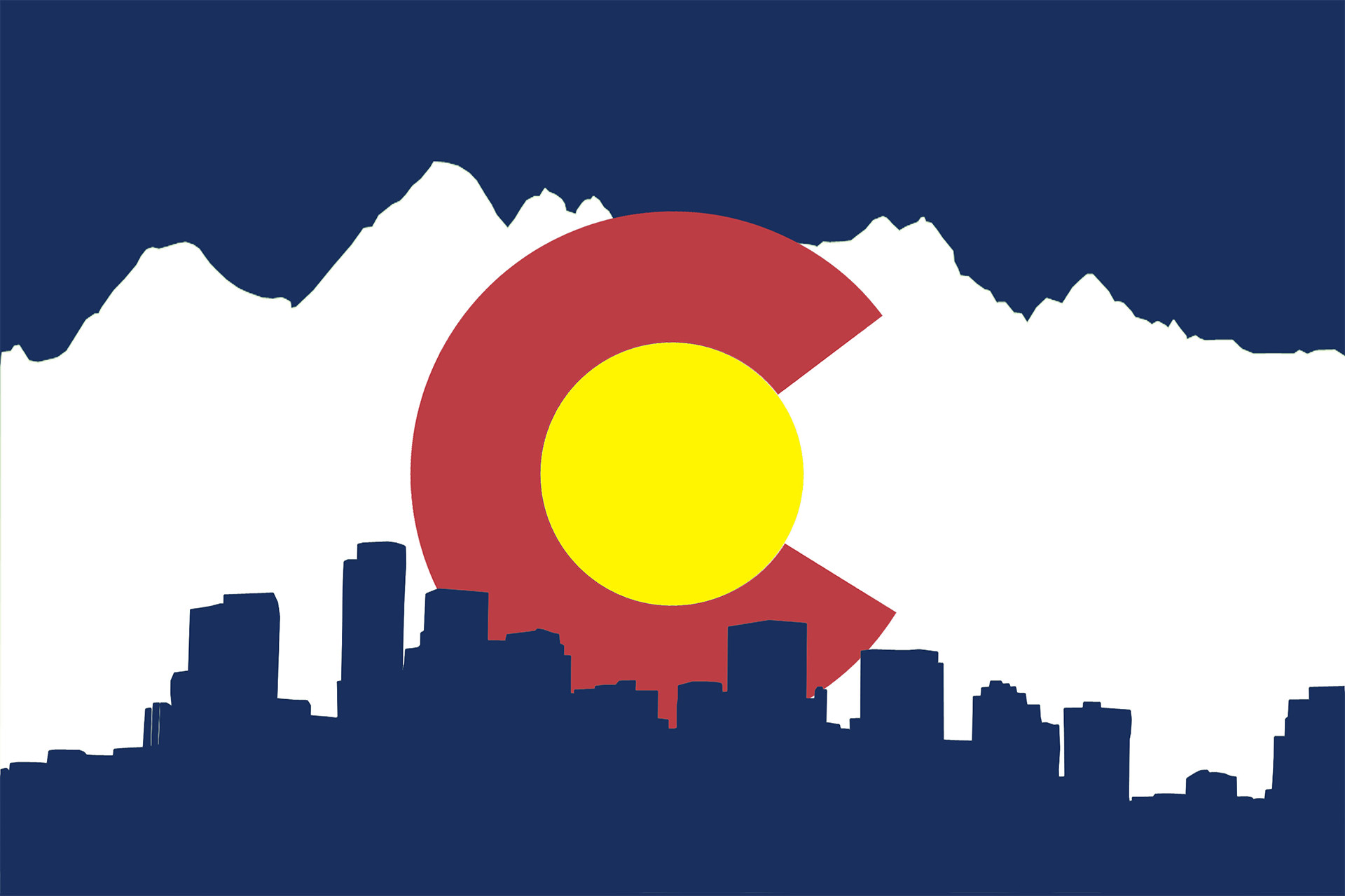 1920x1279 Colorado Flag I designed (x-post from r/wallpapers) ...
