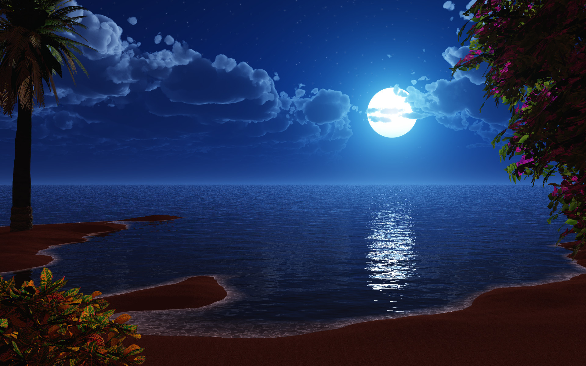 1920x1200 Beauty of Moon Wallpapers HD Wallpapers 