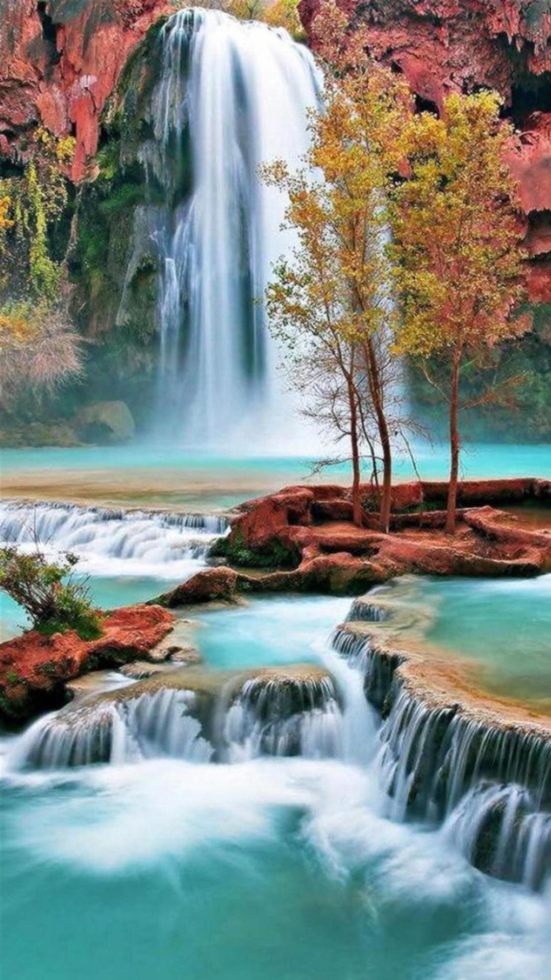 1080x1920 Beautiful Waterfalls HD Wallpapers Free Download