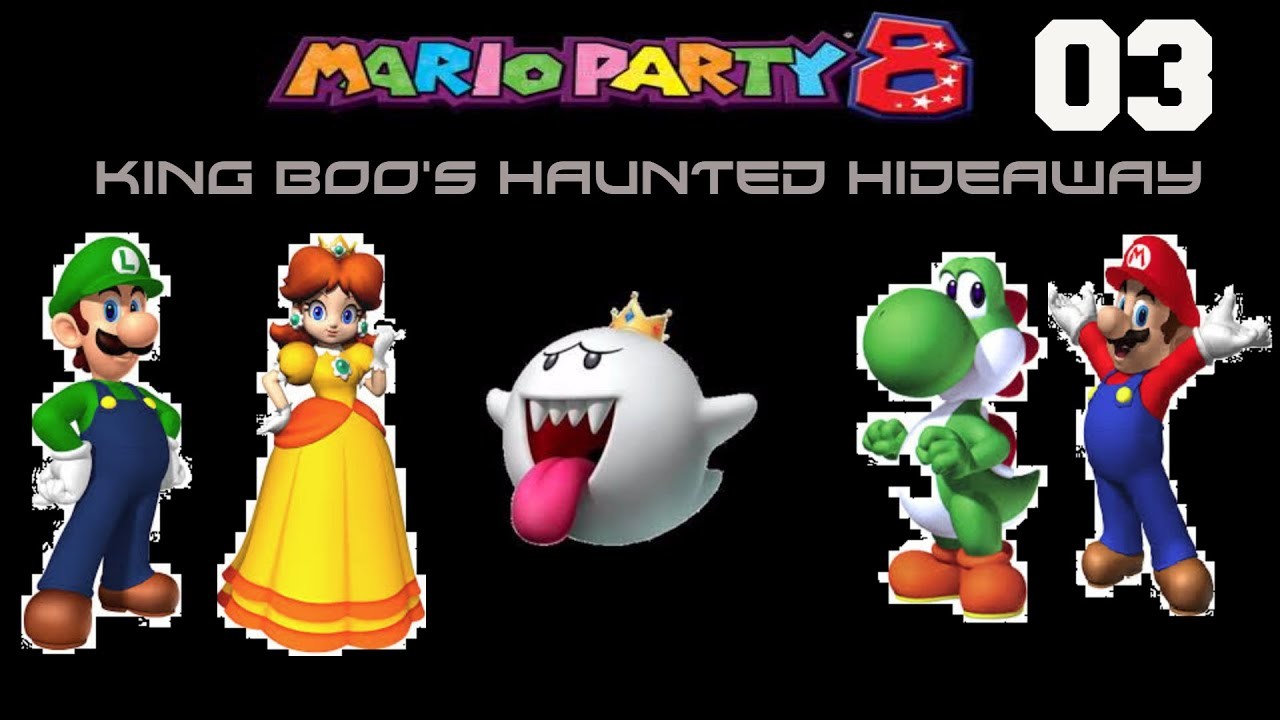 1920x1080 Mario Party 8: King Boo's Haunted Hideaway | Part 3 - DynastyCrew