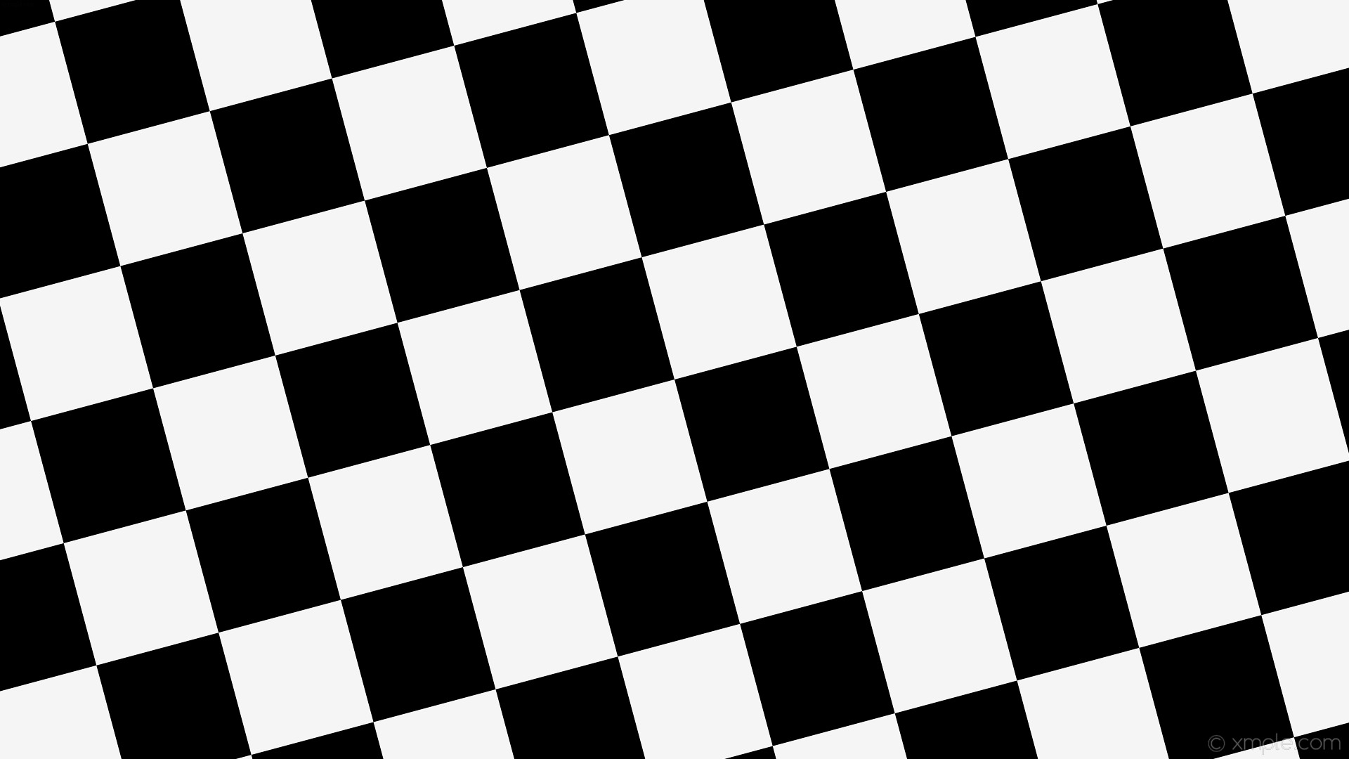 1920x1080 wallpaper checkered black white squares white smoke #000000 #f5f5f5  diagonal 15Â° 180px
