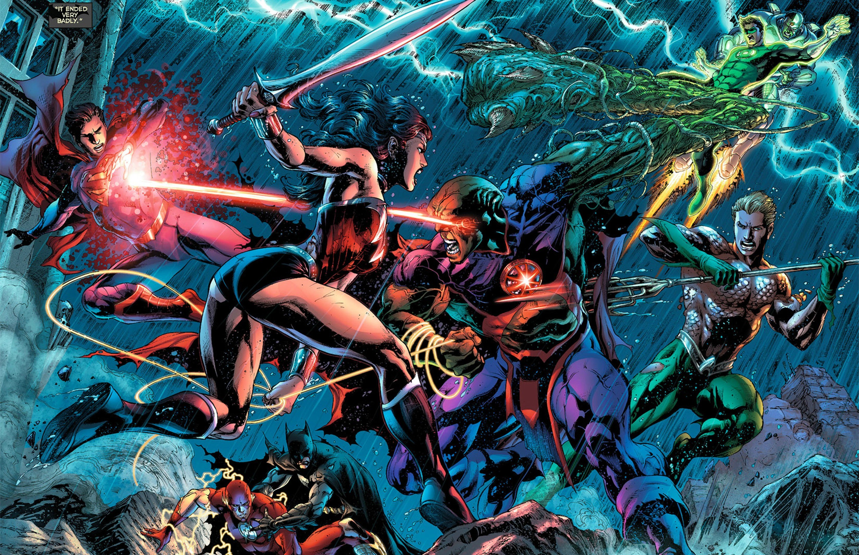 2880x1860 Justice League New 52 Wallpaper For Iphone On Wallpaper 1080p HD