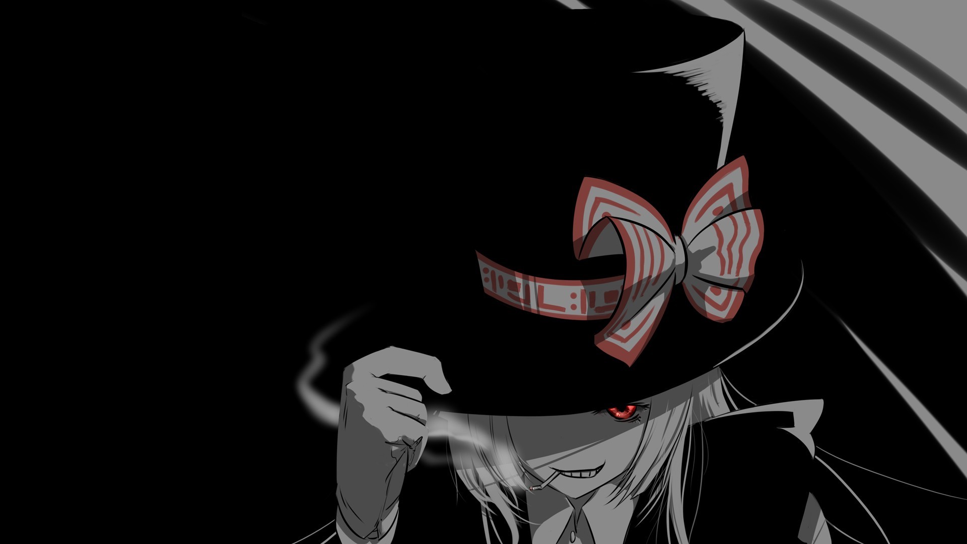 1920x1080 Anime  red eyes anime Mad Hatter