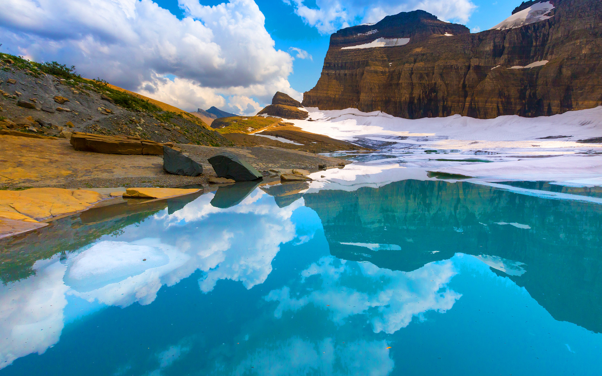 1920x1200 Related Wallpapers from Beautiful Lake Louise Wallpaper. Grinnell glacier  national park