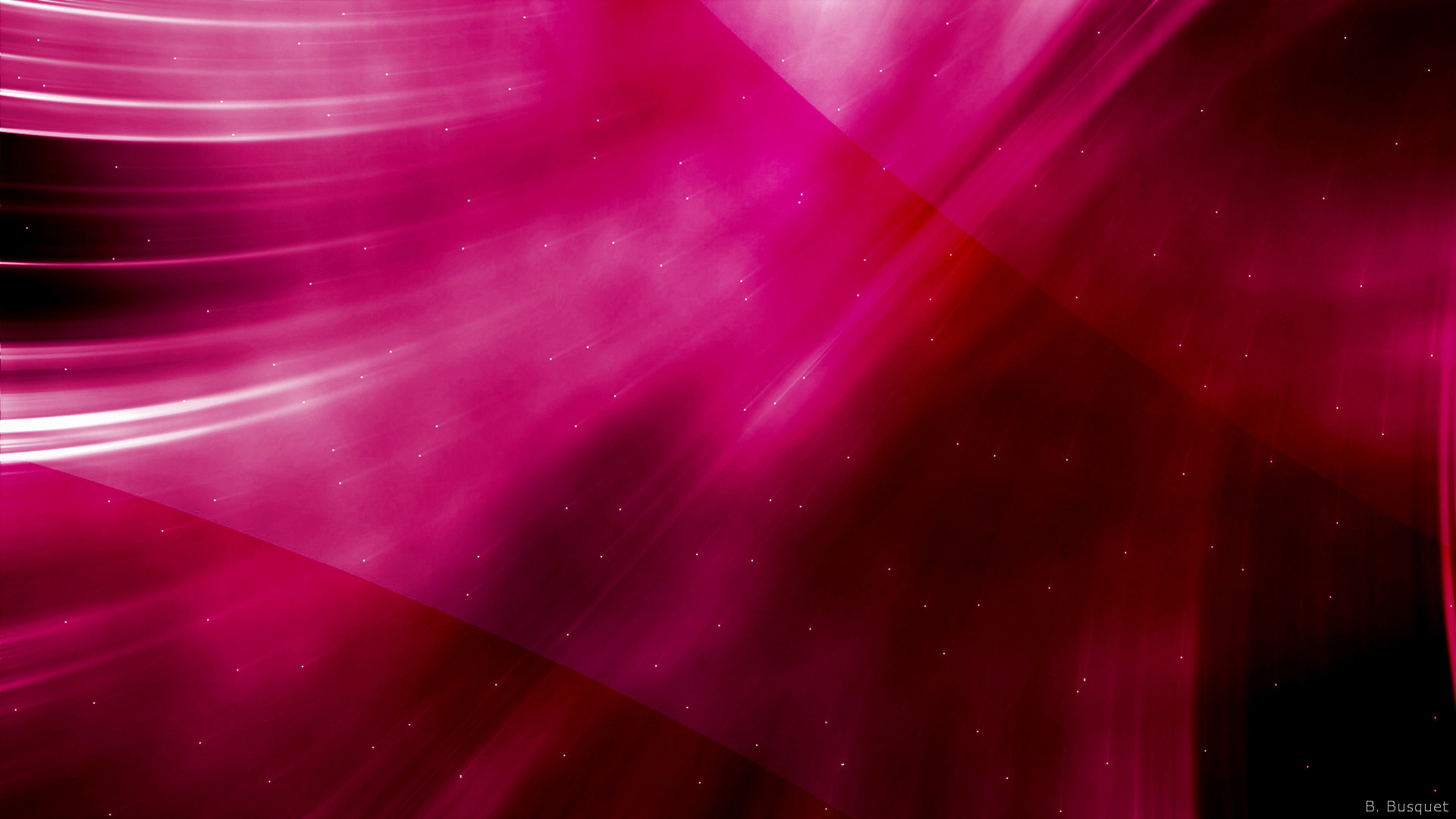 1920x1080 Dark pink abstract wallpaper with small lights like in the galaxy.