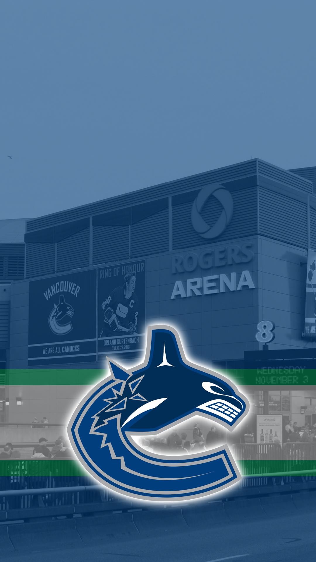 1080x1920 Front of Rogers Arena