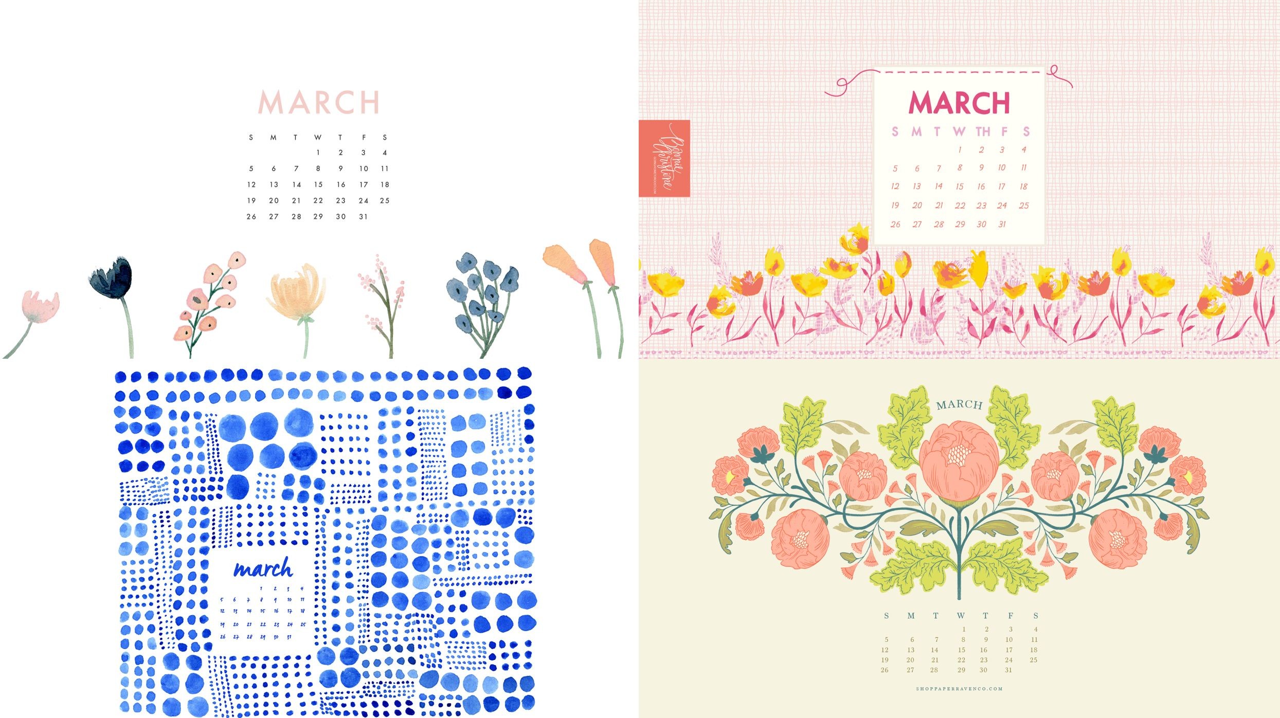 2489x1397 40 best March Calendar Wallpaper images on Pinterest