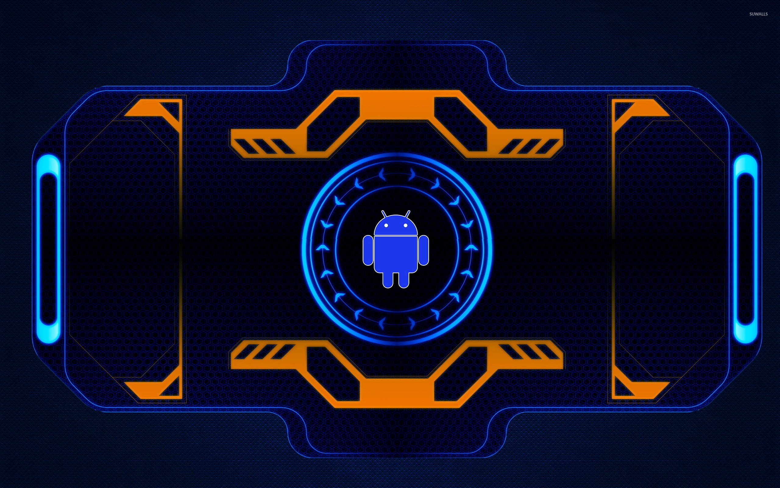 2560x1600 Blue Android [3] wallpaper