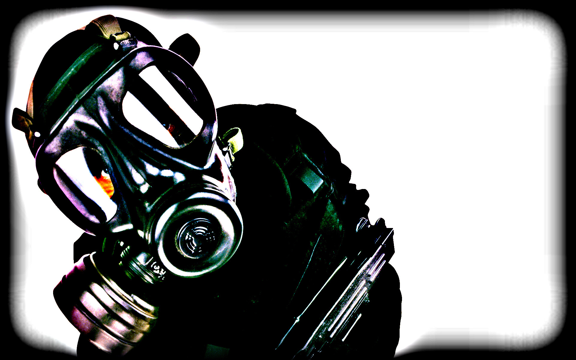 1920x1200 Toxic Girl Source Â· Epic Gas Mask Wallpapers WallpaperSafari