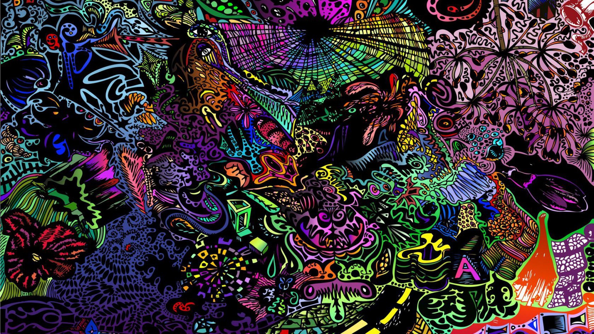 1920x1080 Awesome Trippy Wallpapers - WallpaperSafari 538 Psychedelic HD Wallpapers |  Backgrounds - Wallpaper Abyss ...