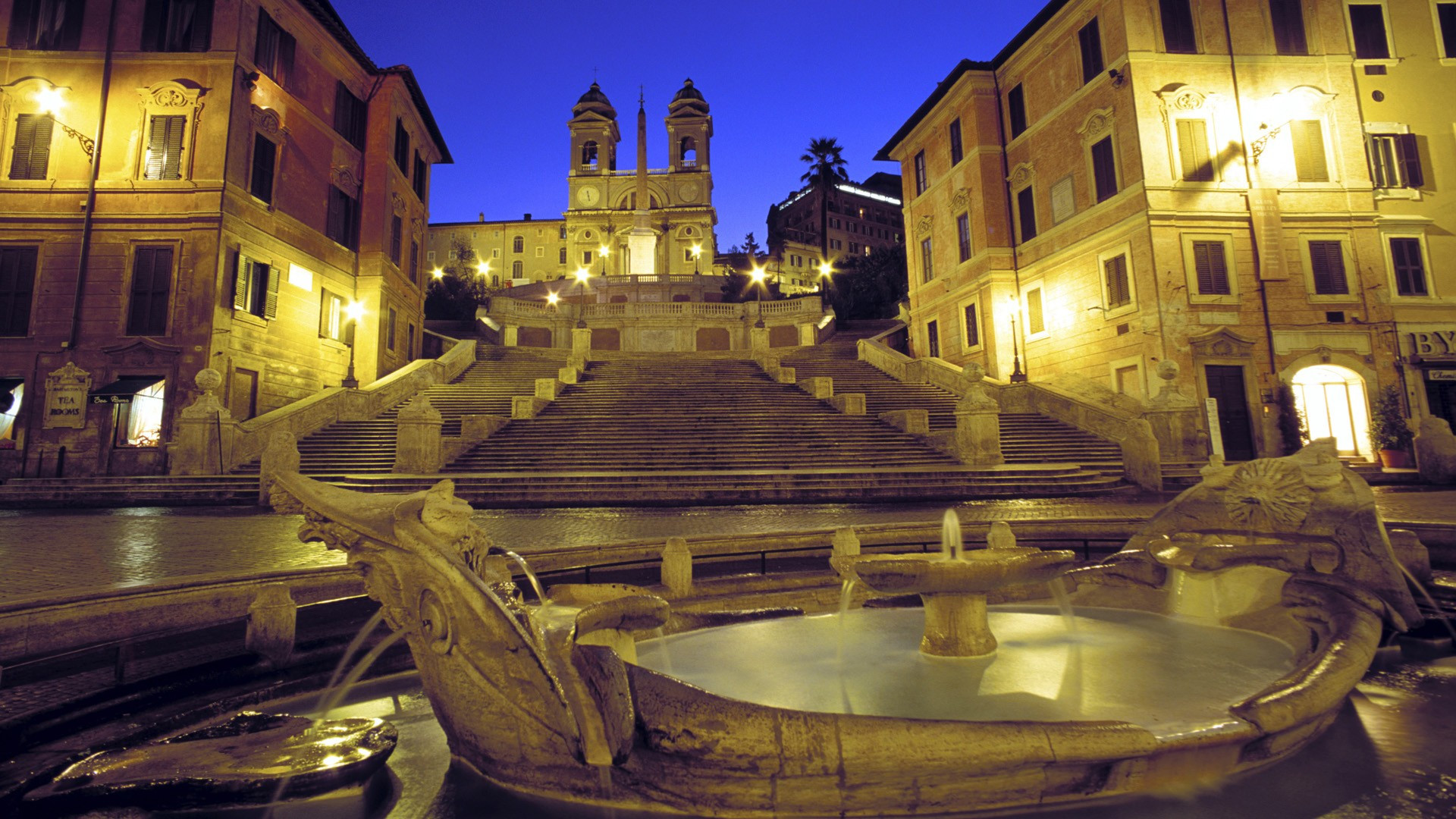 1920x1080 Spanish Steps at Dawn, Rome,Italy Proshots Professional Photos & Wallpapers