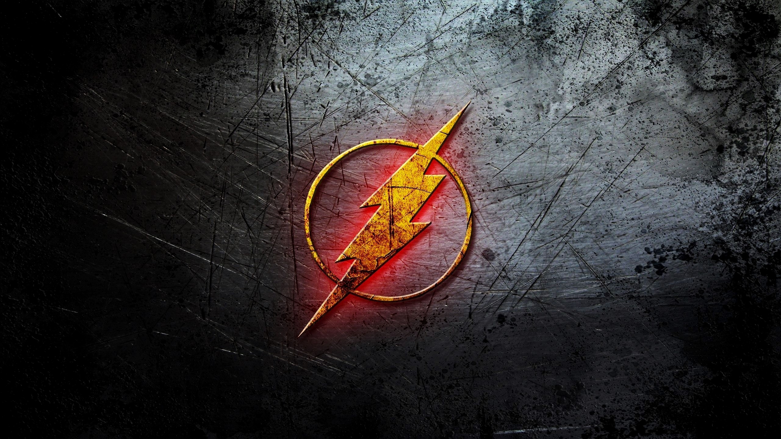 2560x1440 ... flash logo dc comic logo hd 4k wallpapers; pursuit of happiness  wallpaper and background 1360x768 ...