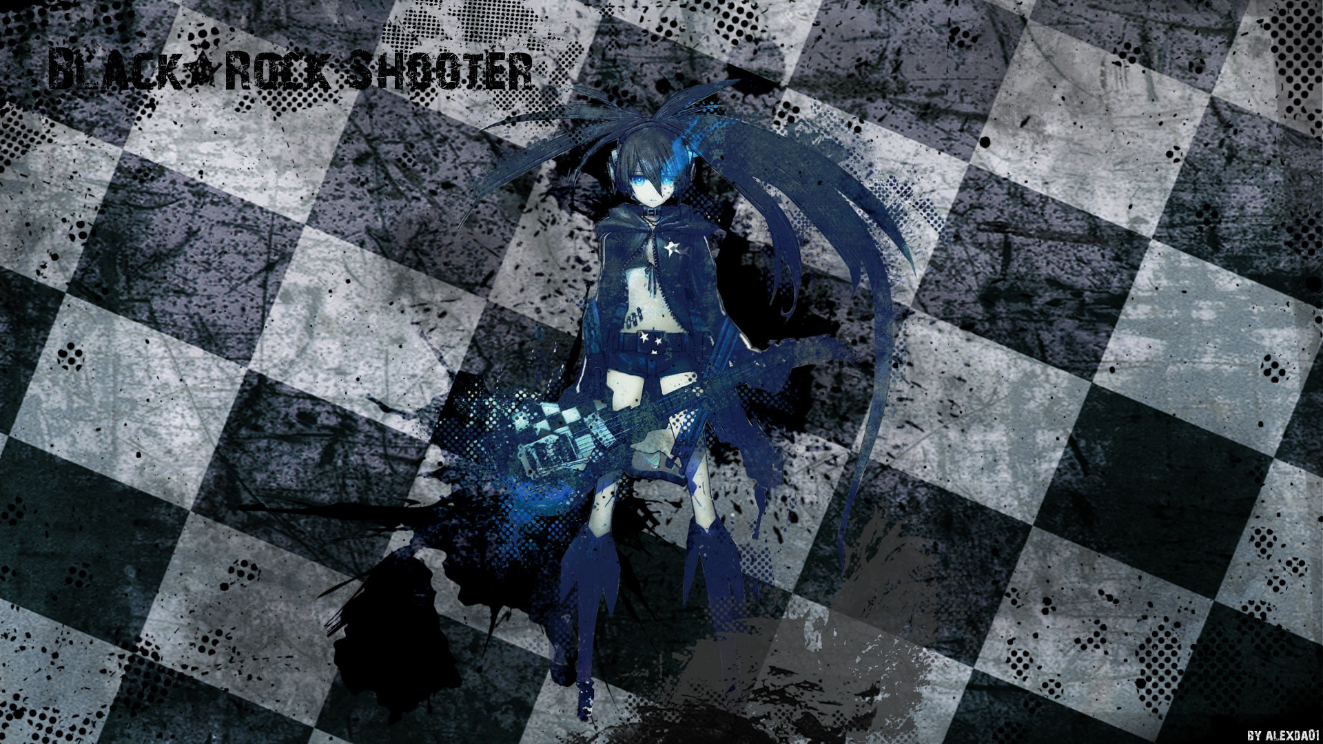 1920x1080 Anime - Black Rock Shooter Wallpaper