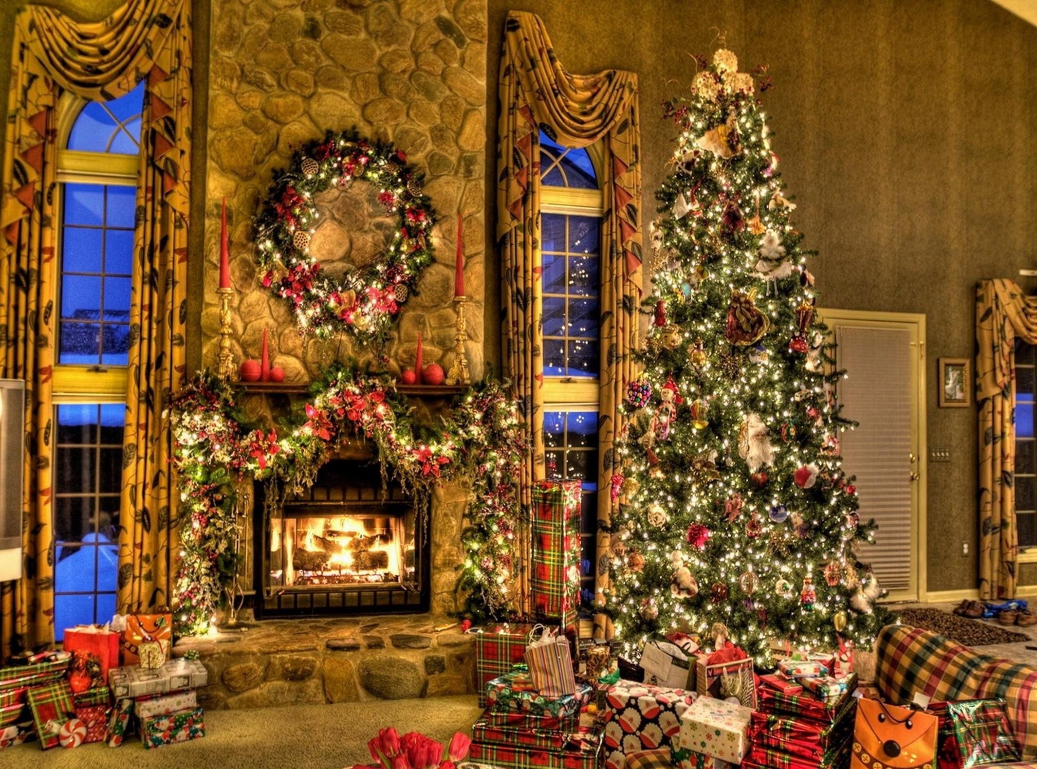 2130x1580 1024x768 A Country Christmas desktop PC and Mac wallpaper ...
