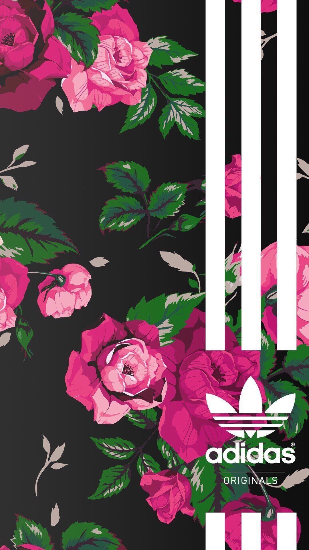 1080x1920 Hypebeast Wallpapers // @nixxboi Roses Iphone Wallpaper, Rose Pink Wallpaper,  Adidas Iphone