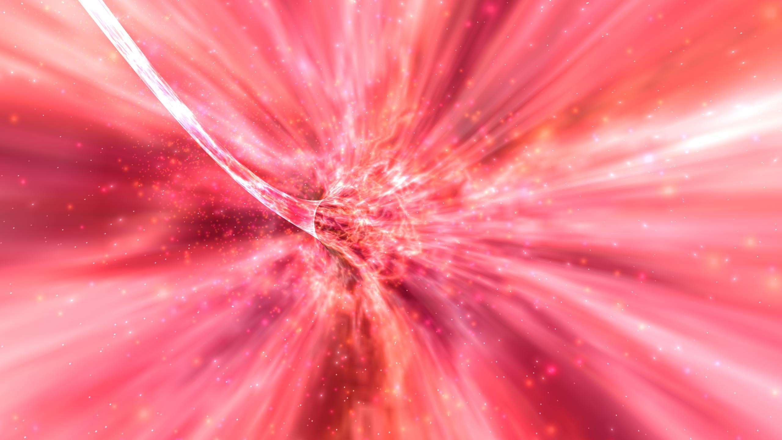 2560x1440 Space Wormhole 3D