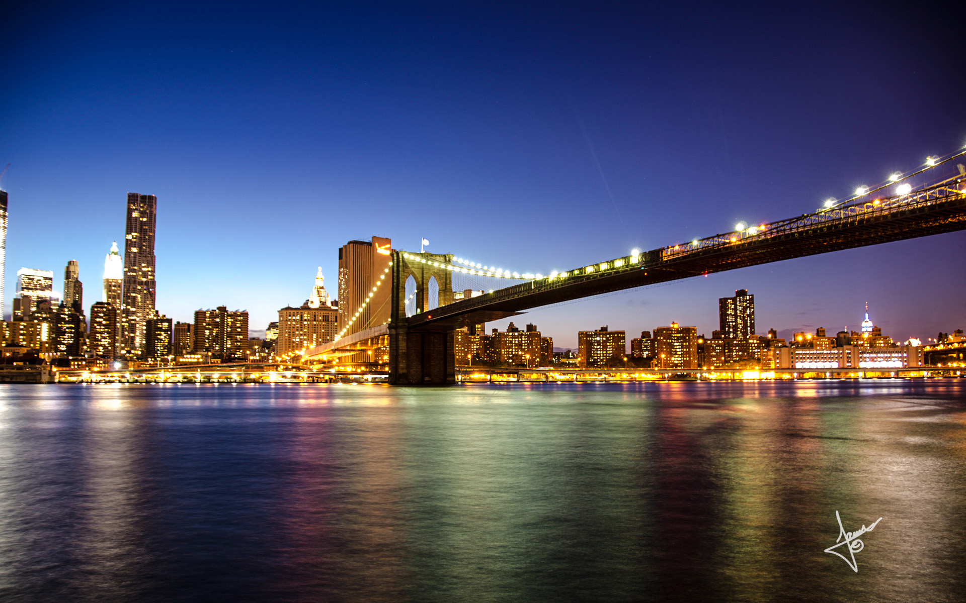 1920x1200 Brooklyn Bridge New York