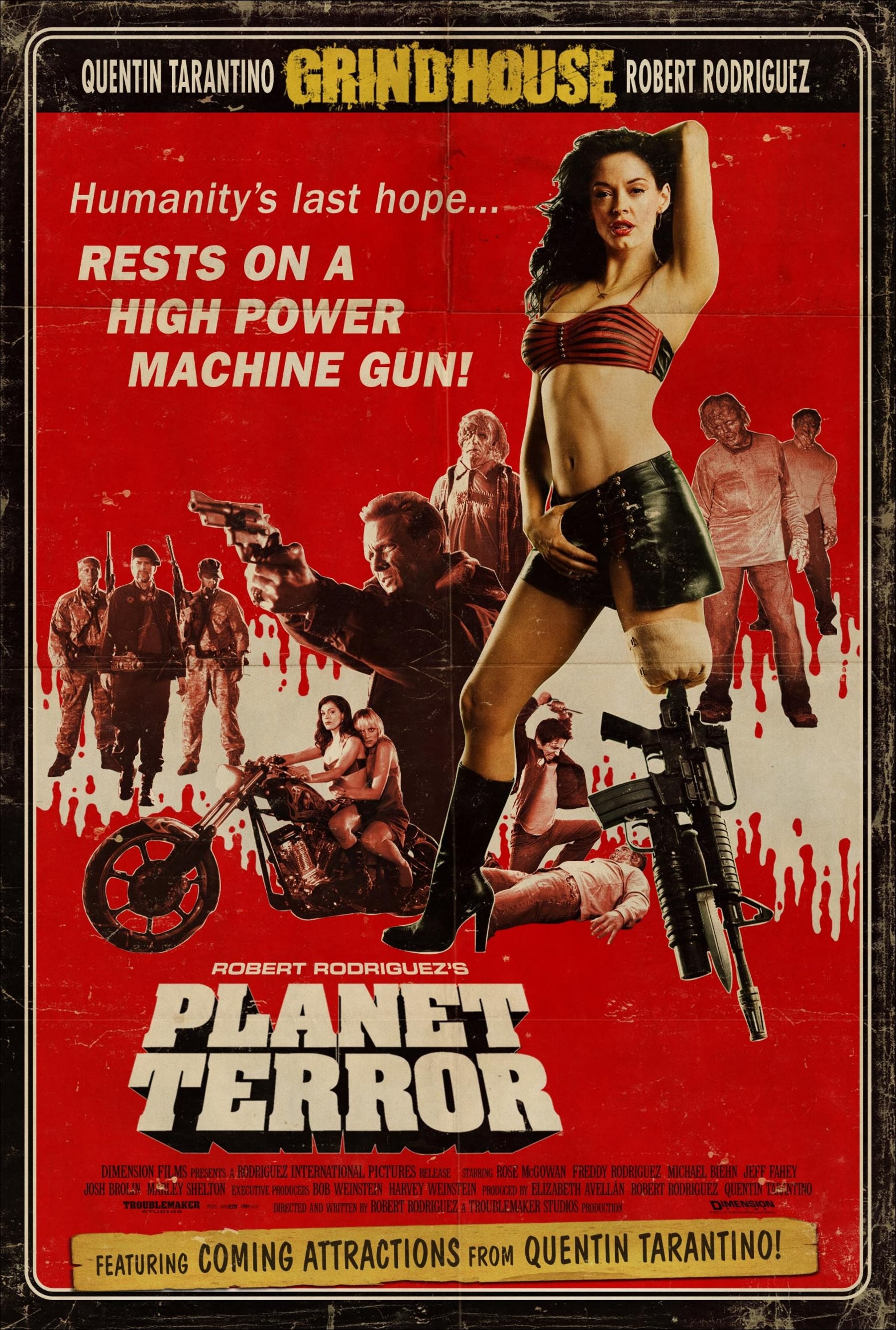 1800x2672 Planet Terror - movie poster - More Walking Dead & Zombies - Visit Us https:
