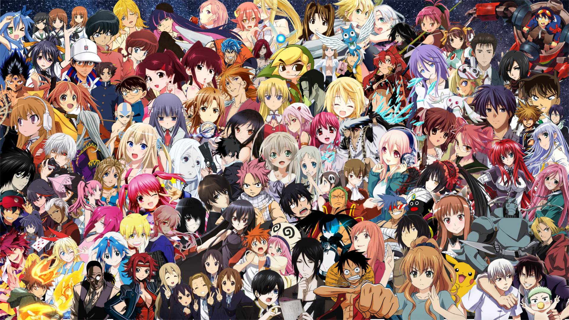 Mix Anime Character Wallpaper   Character wallpaper Cute anime wallpaper  Anime wallpaper
