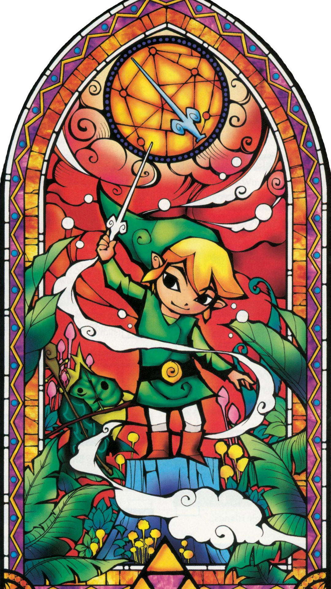 1080x1920 The Legend of Zelda mural Mobile Wallpaper 6899. Original ZeldaWind WakerMobile  ...