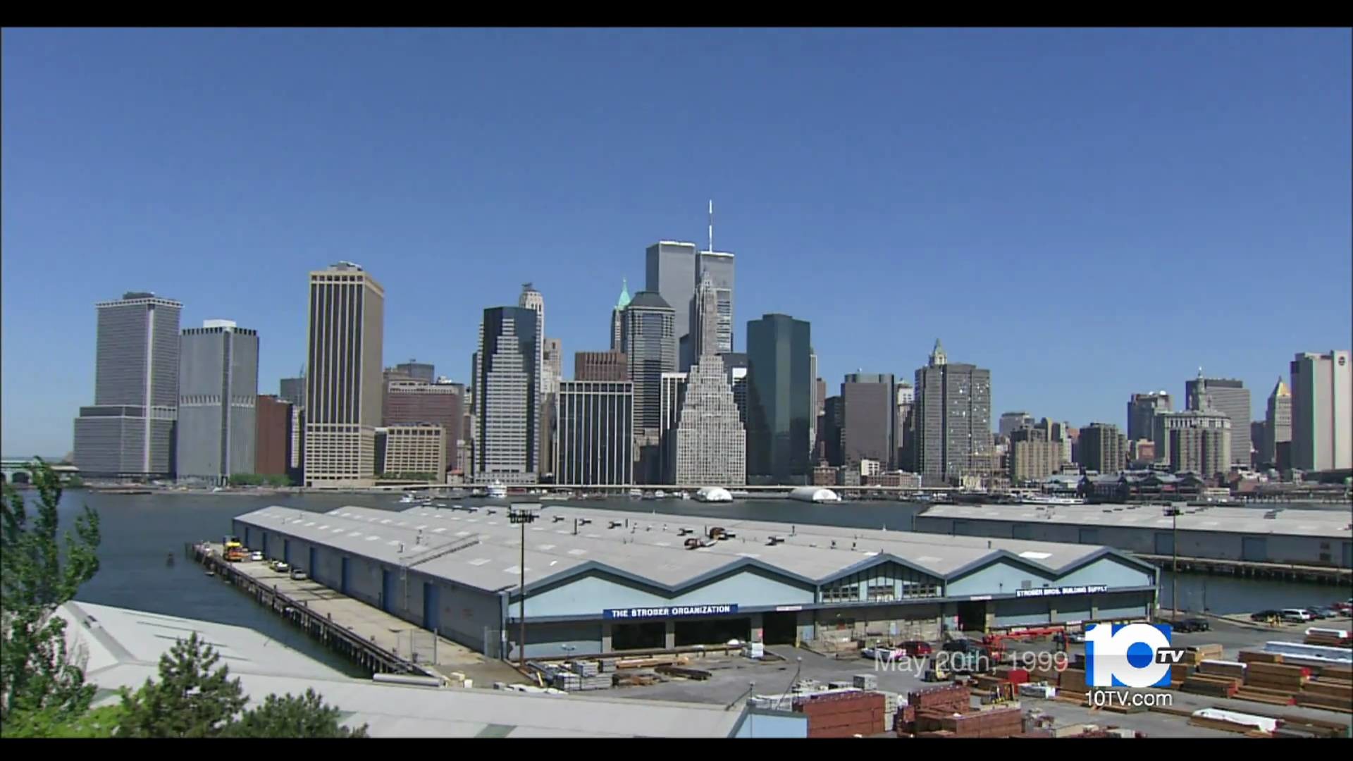 1920x1080 A High Definition Look at New York City in 1999 - World Trade Center -  Times Square - 1080p HD