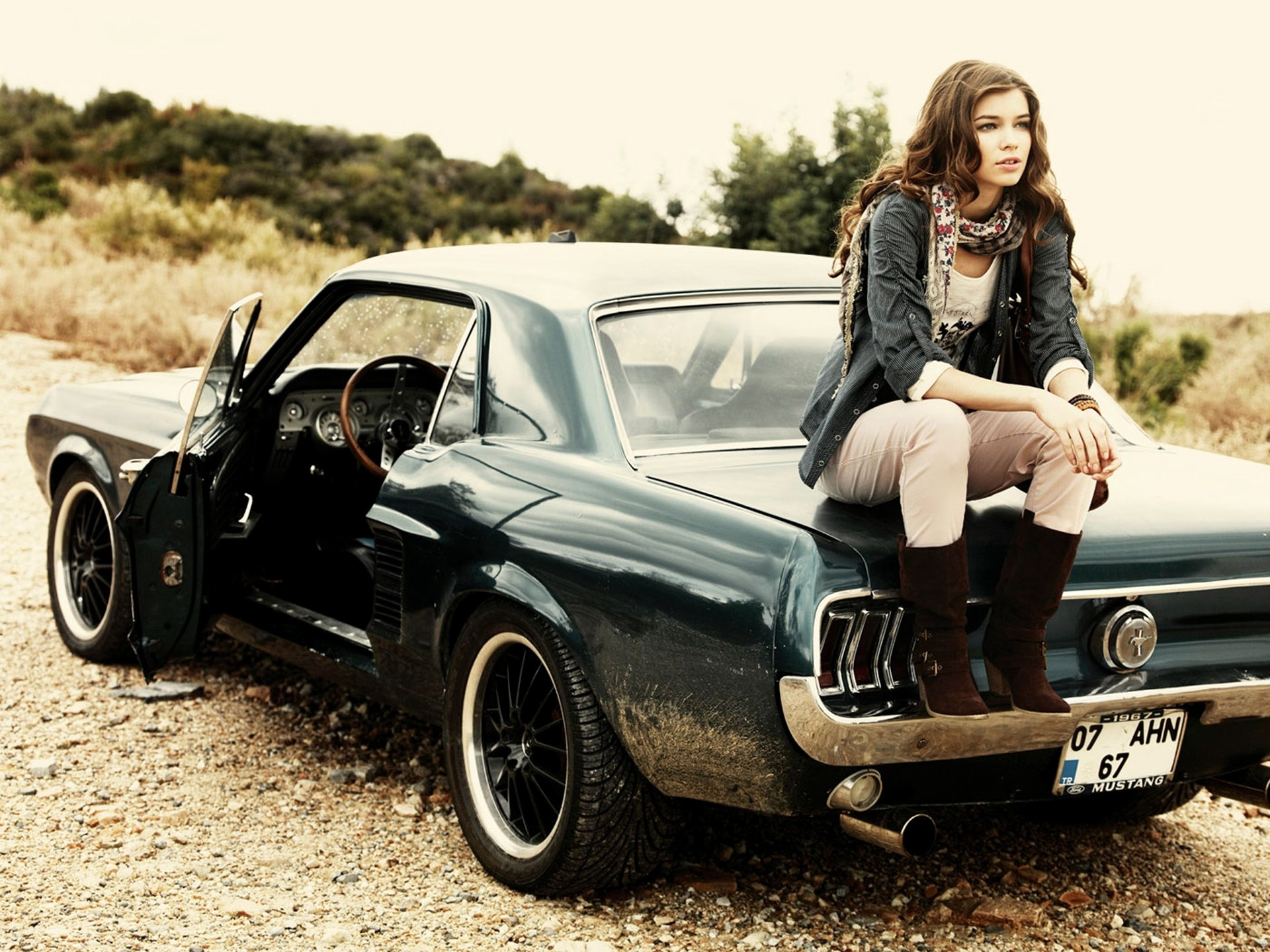 1920x1440 widescreen girls and muscle cars afari with car wallpaper high quality of  smartphone