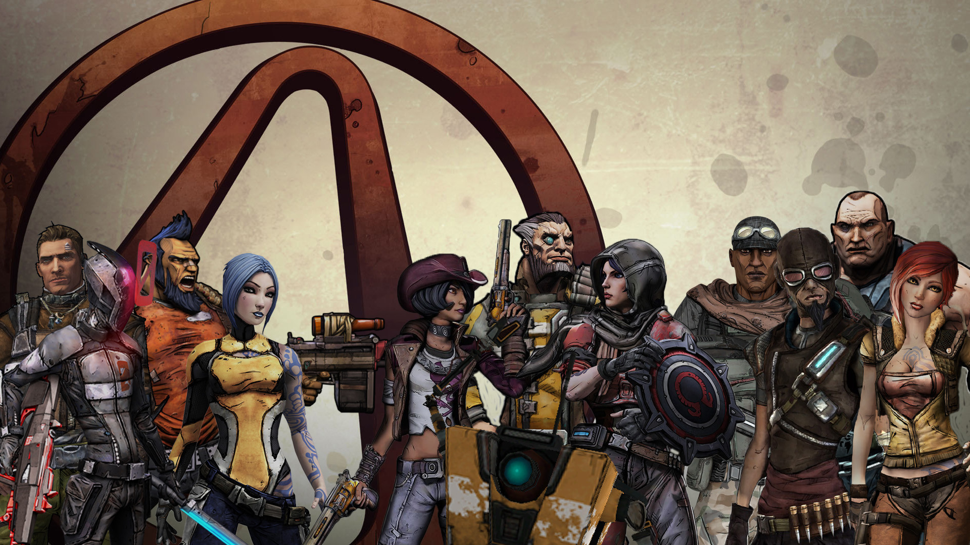 1920x1080 Represent Your Borderlands 2 Character With Some Fancy Wallpaper