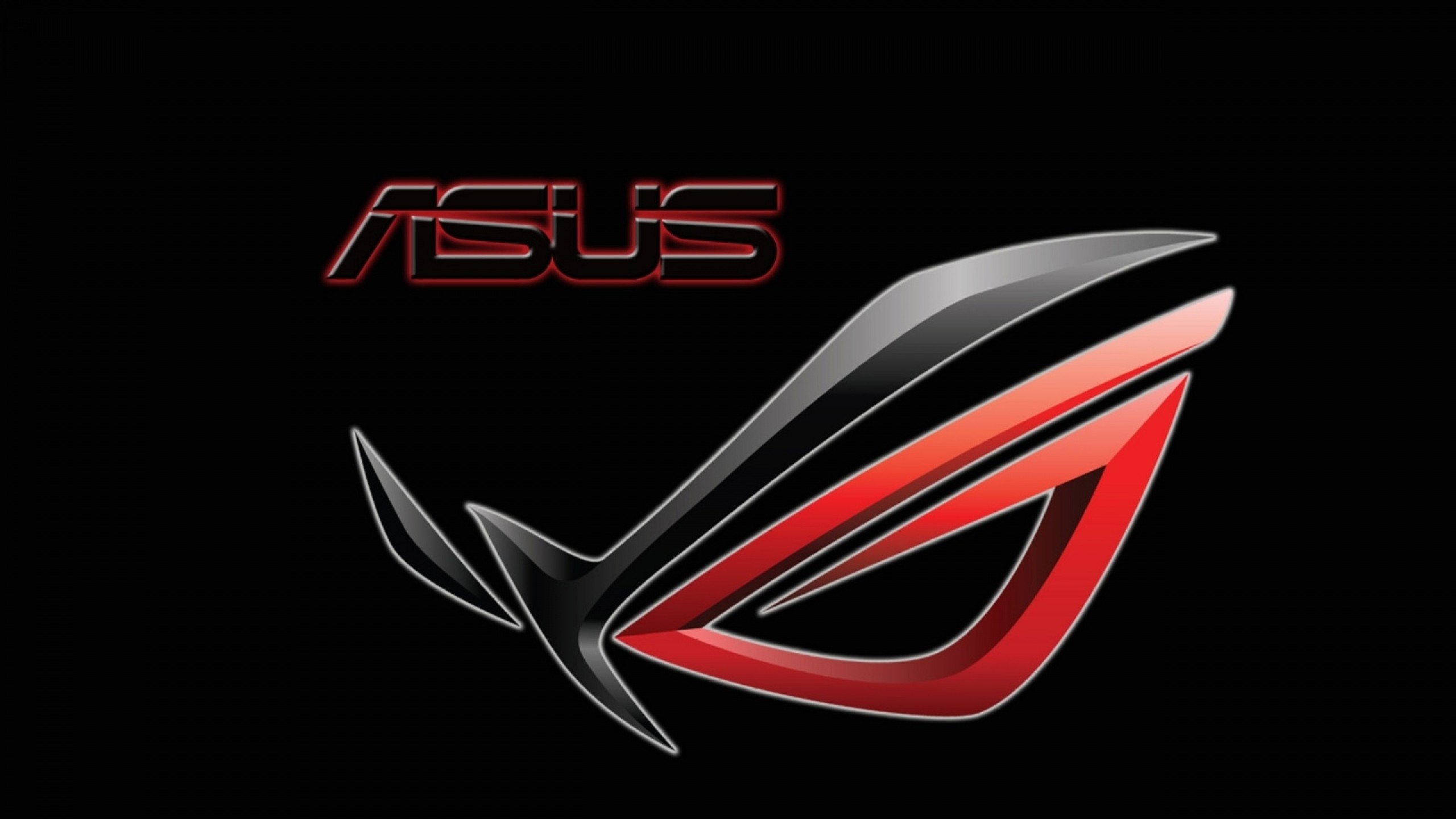2560x1440 Preview wallpaper asus, computers, company, logo, shadow 