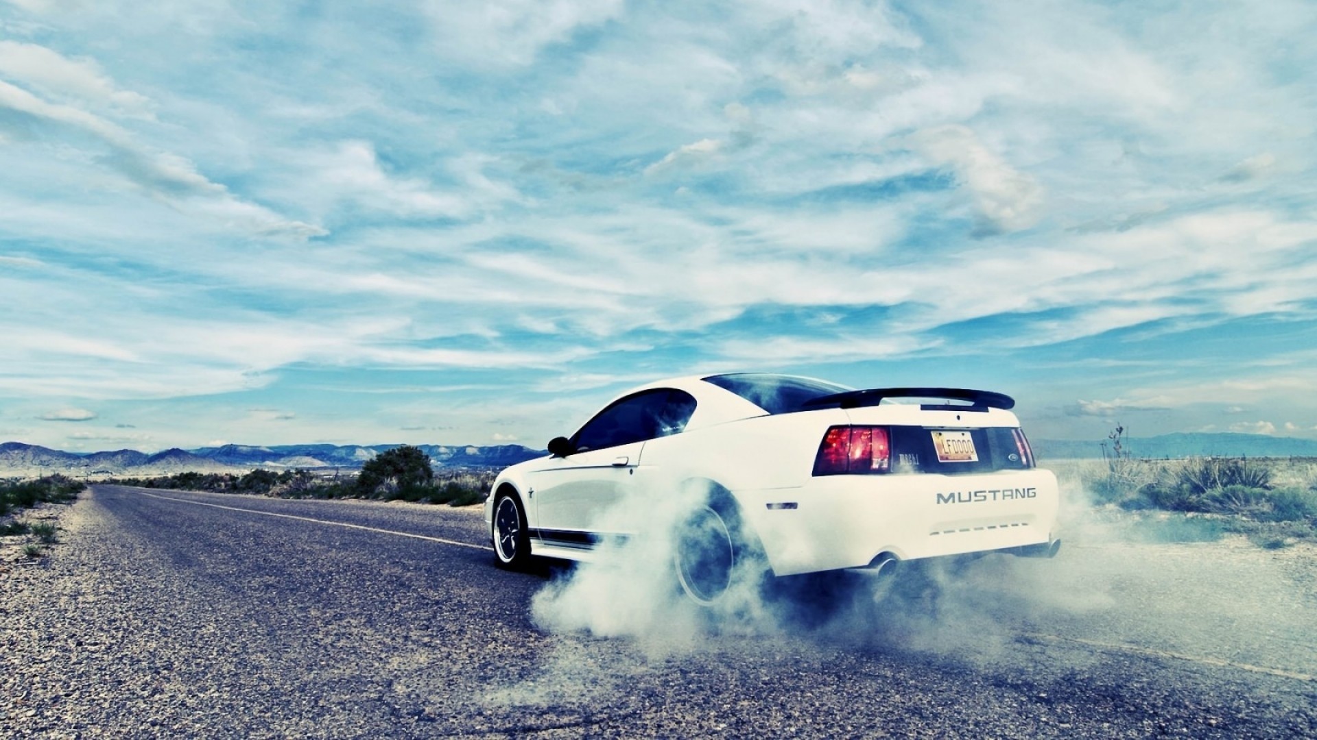 1920x1080 Preview wallpaper mustang, coupe, ford, drift 