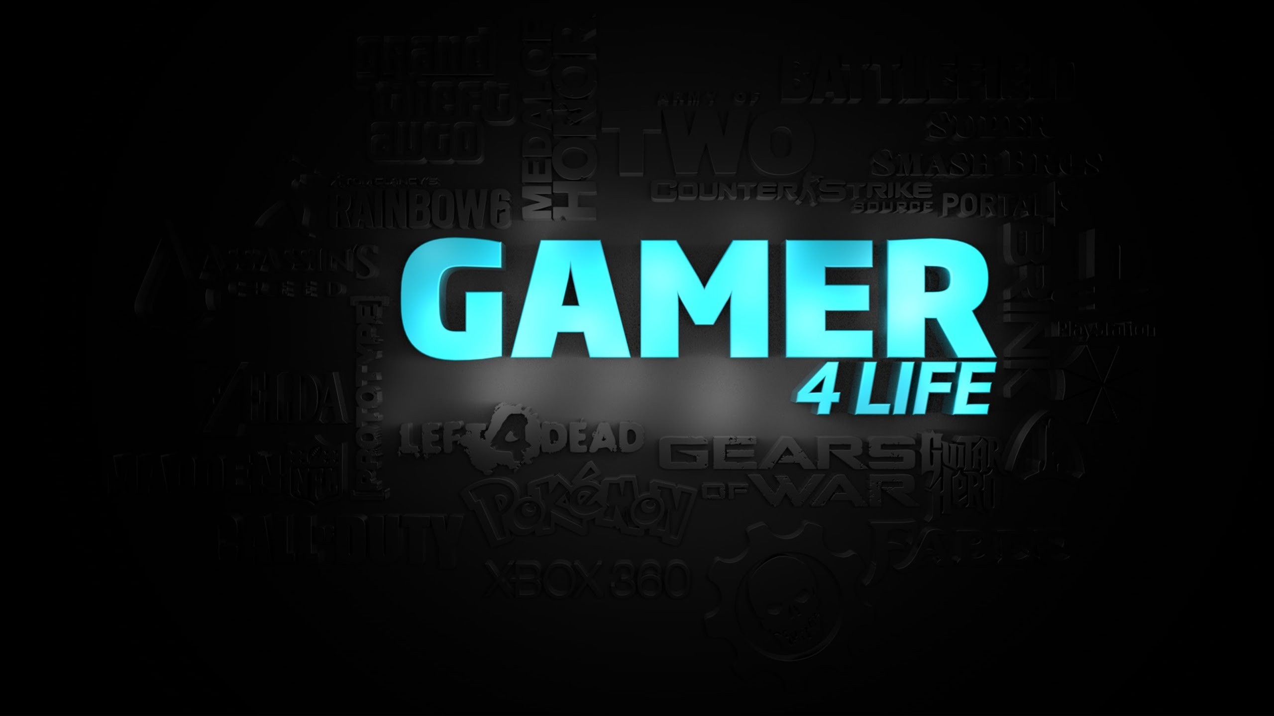 2560x1440 ... Gaming Is My Life Wallpaper 2560 X 1440 ...